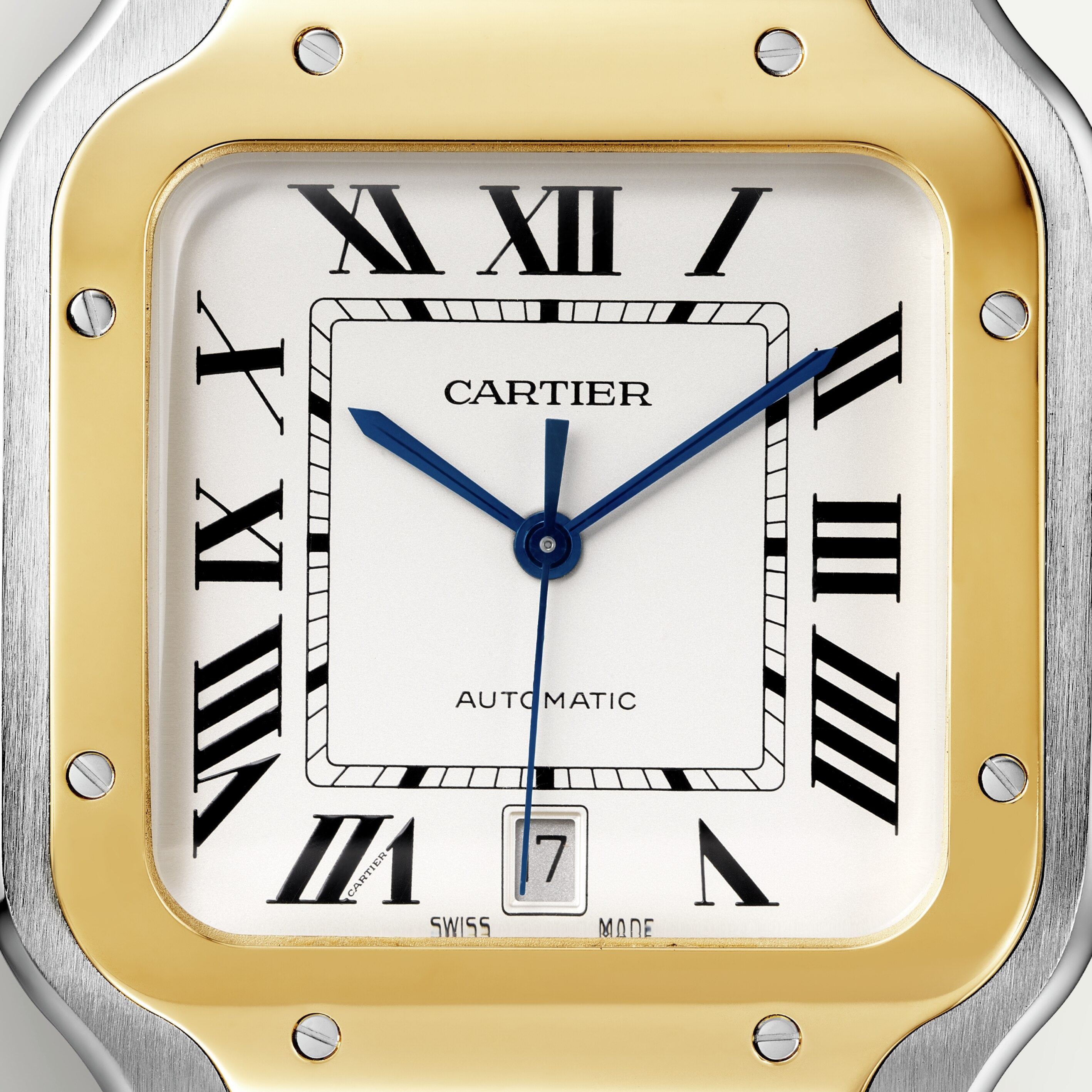 Watch in yellow gold Santos de Cartier Cartier