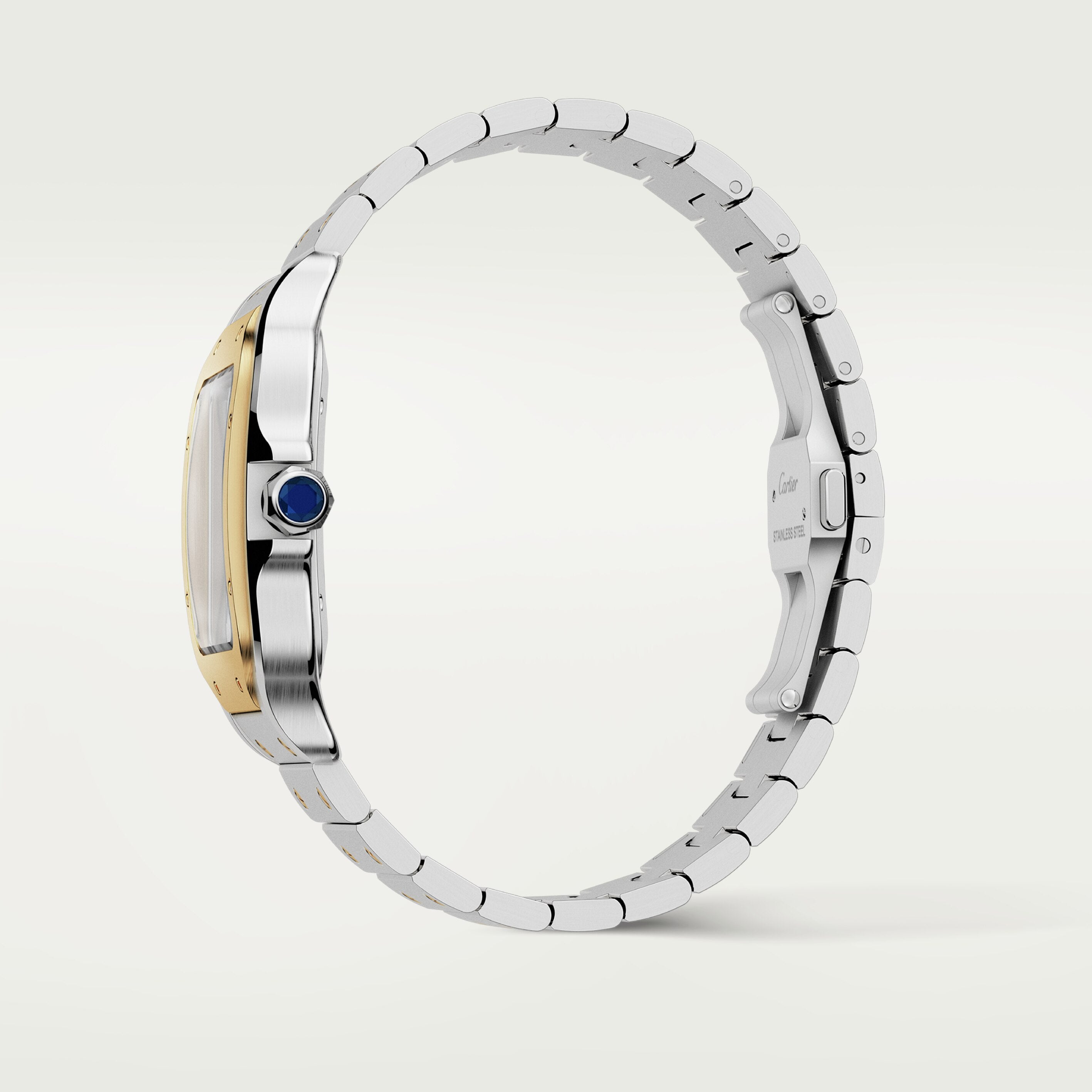 Watch in yellow gold Santos de Cartier Cartier