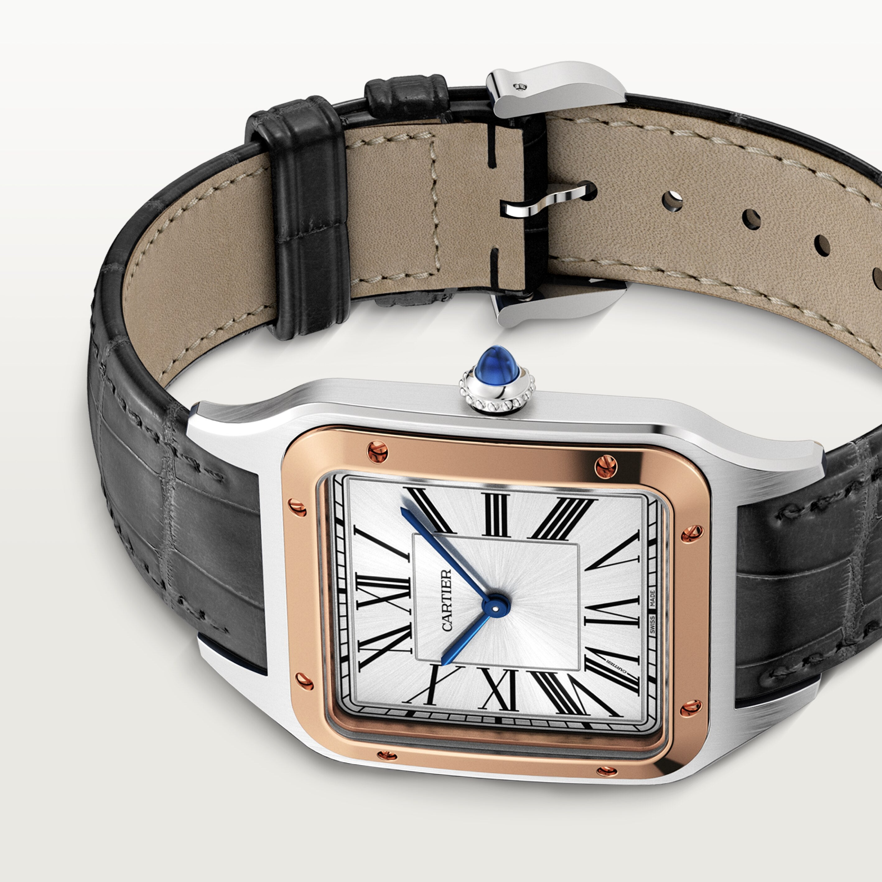 Watch in rose gold Santos-Dumont Cartier