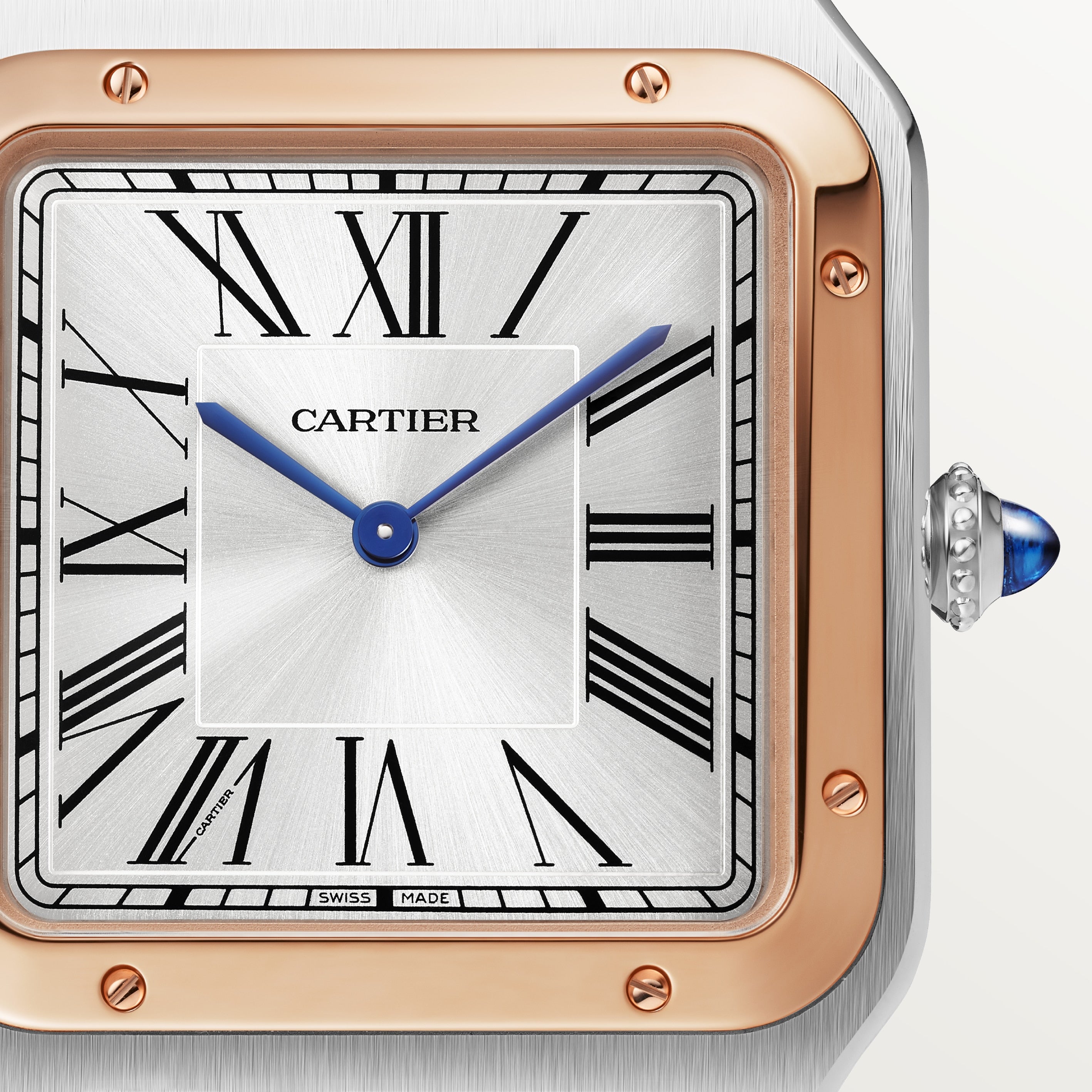 Watch in rose gold Santos-Dumont Cartier