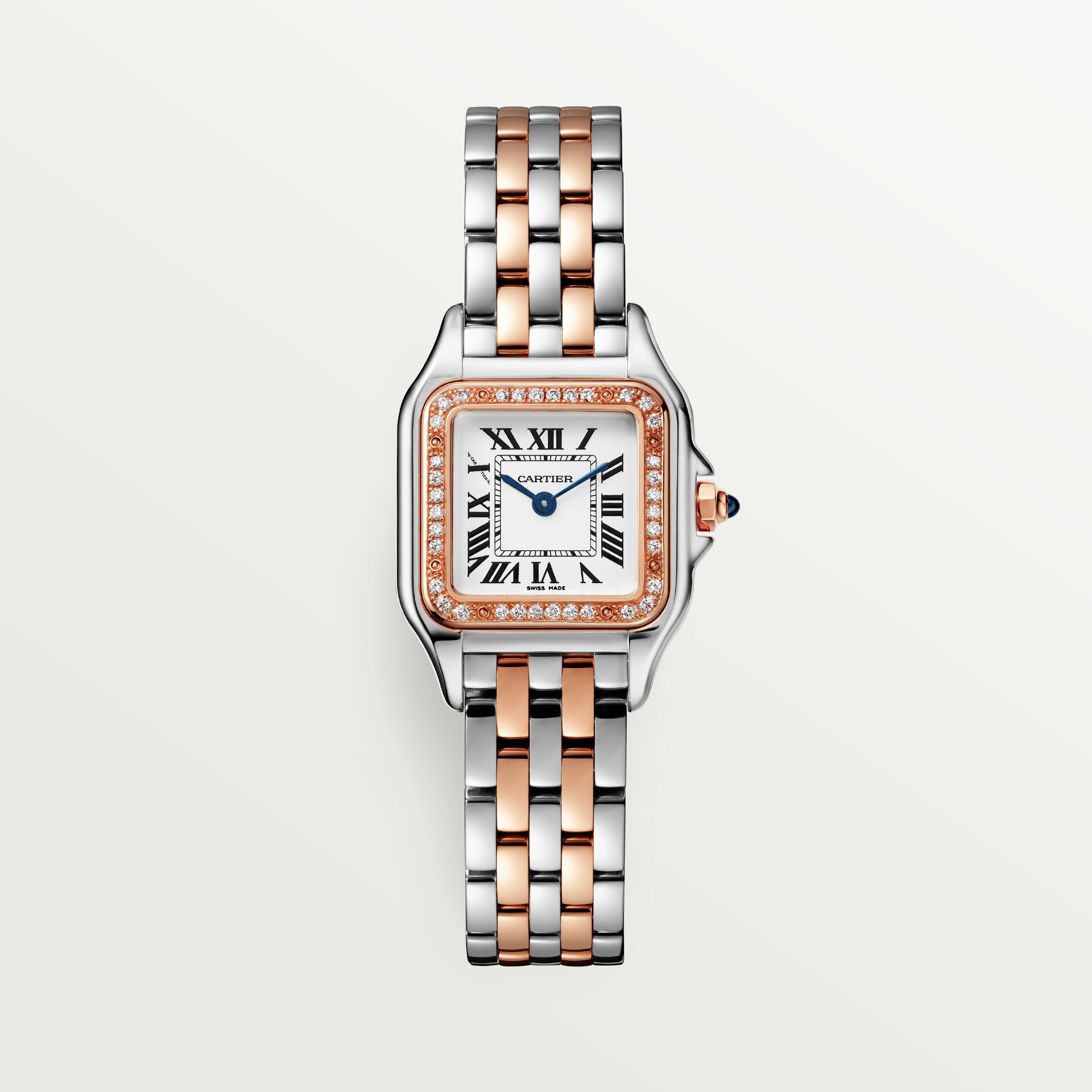 Watch in steel and rose gold Panthère de Cartier Cartier