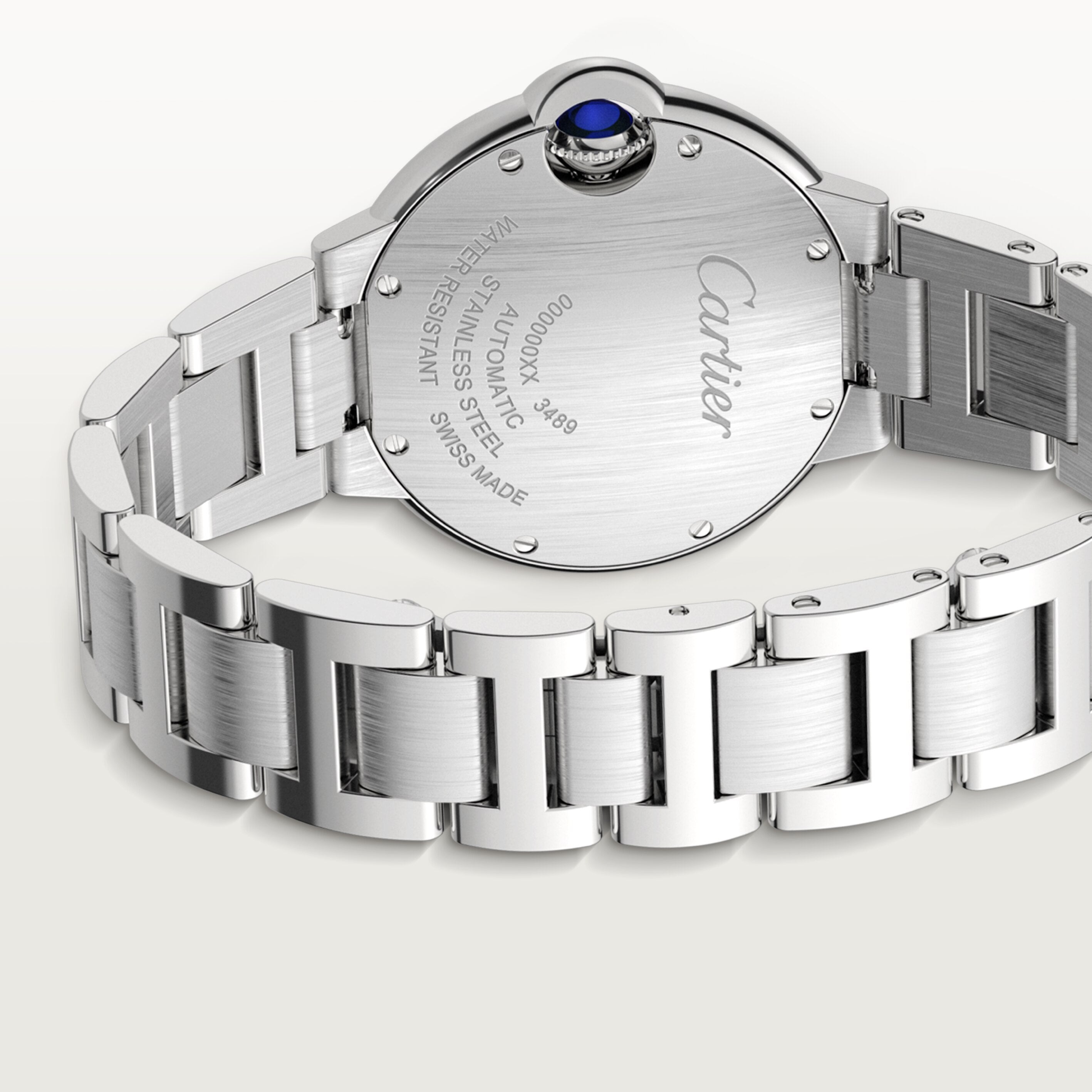 Watch in steel Ballon de Cartier Cartier
