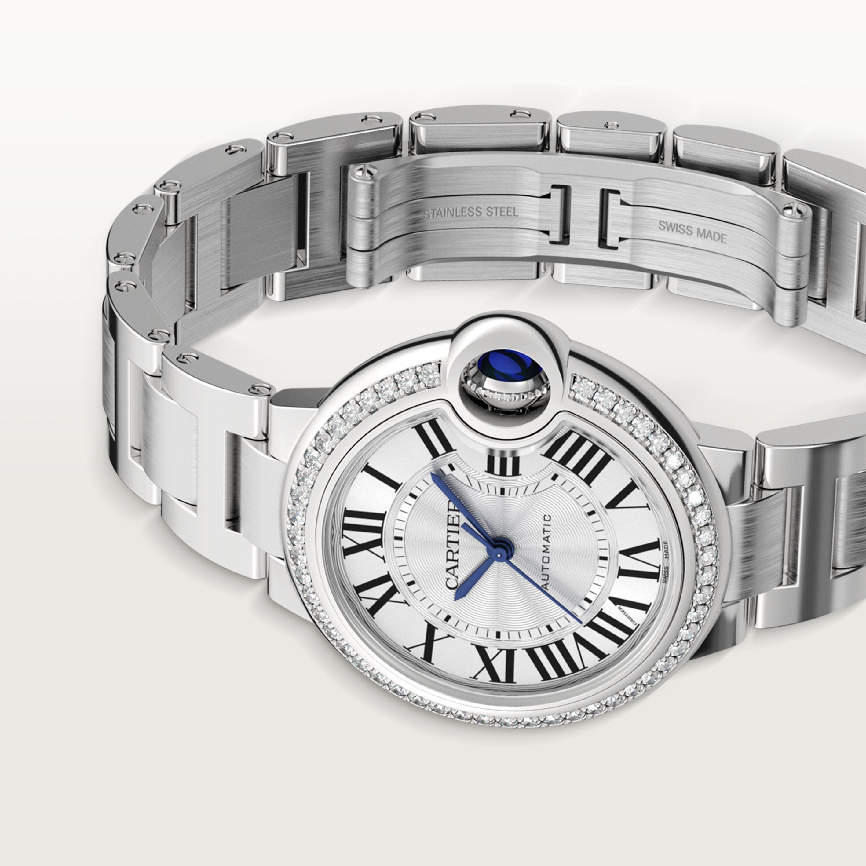 Orologio in acciaio Ballon de Cartier Cartier