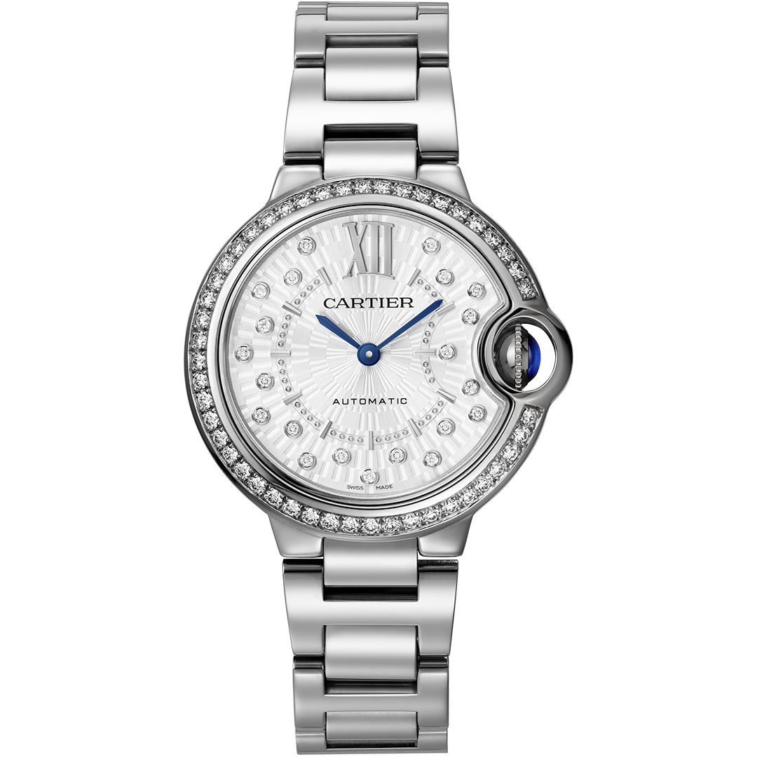 Watch in steel Ballon de Cartier Cartier