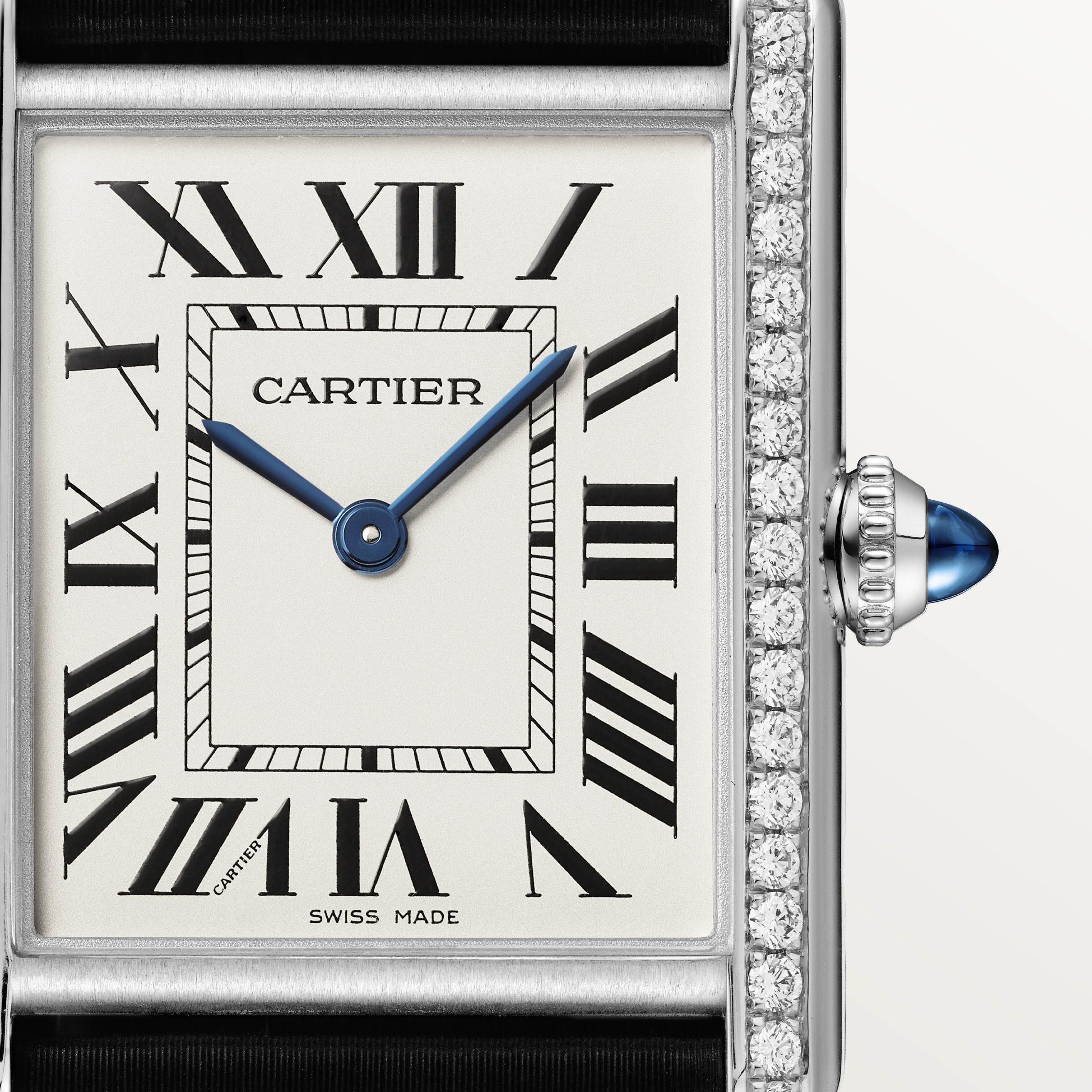 Watch in steel Tank Must Cartier