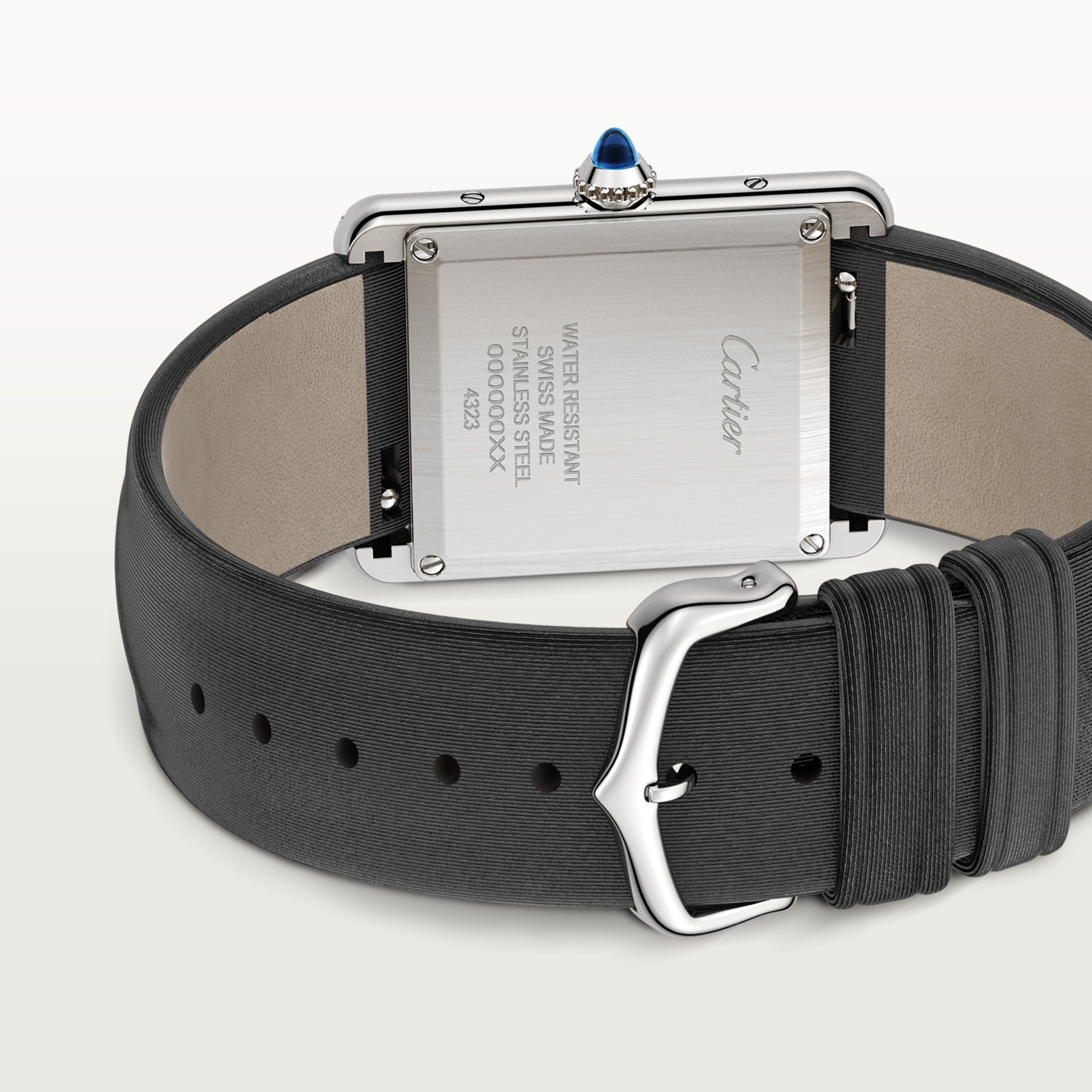 Watch in steel Tank Must Cartier