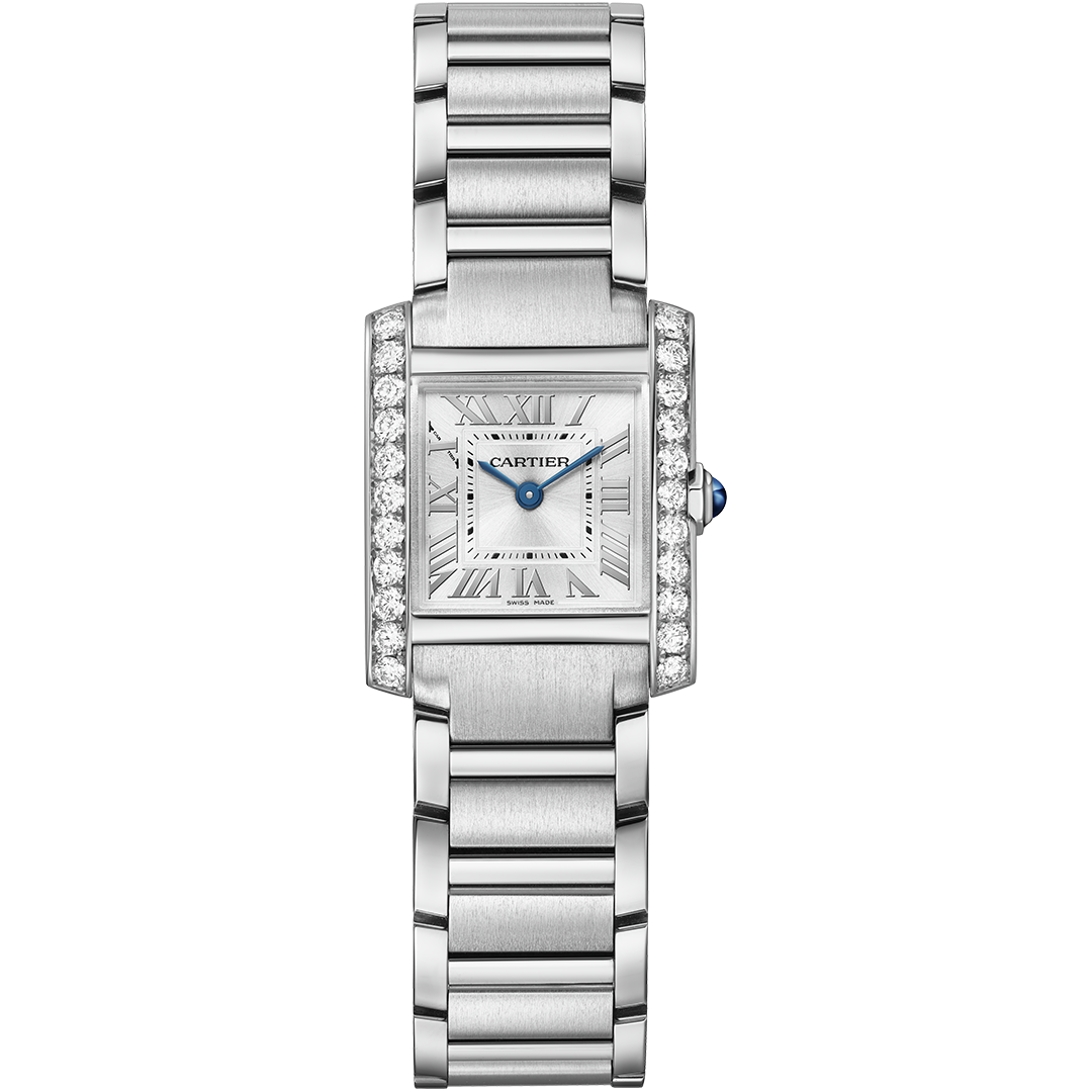 Orologio in acciaio Tank Française Cartier