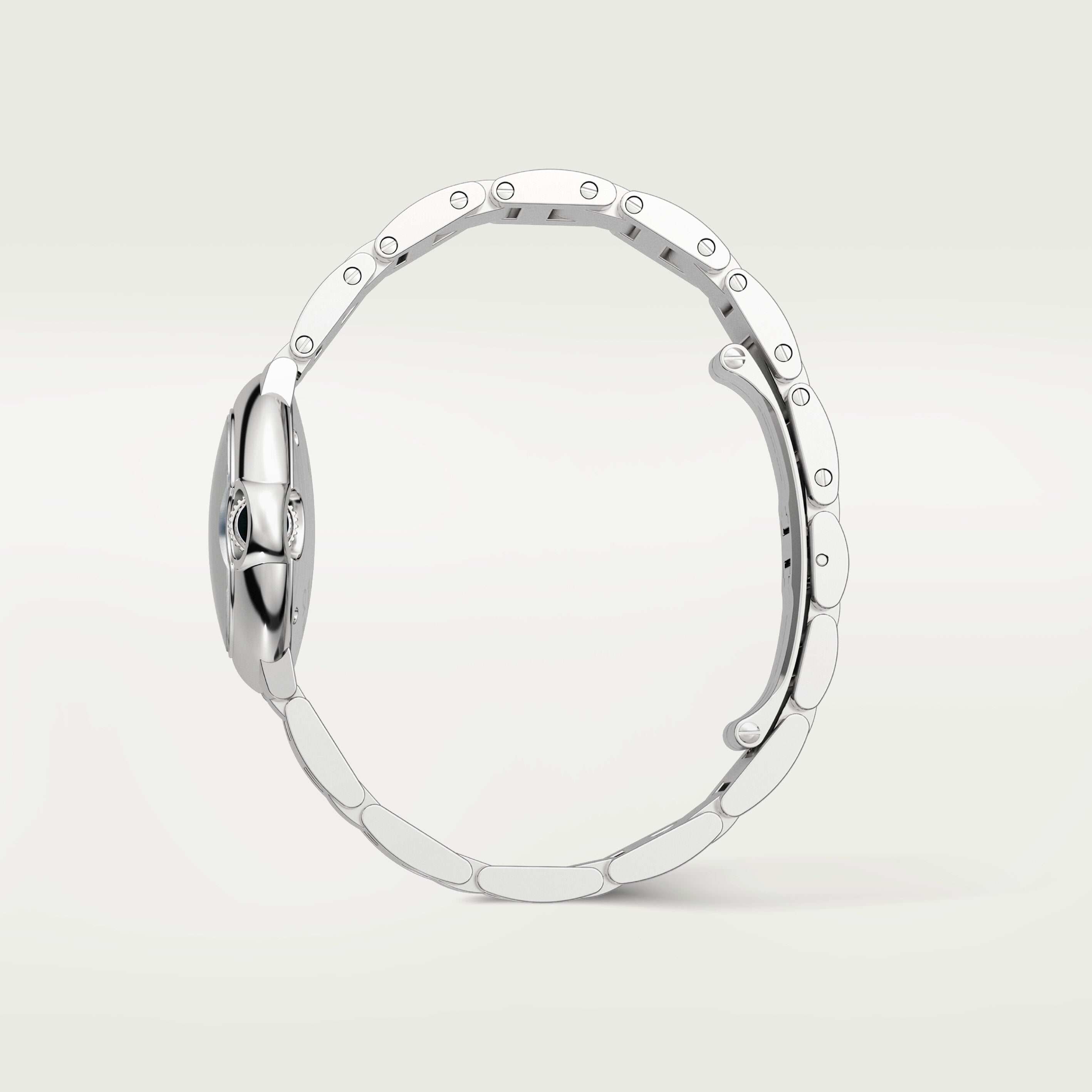 Watch in steel Ballon de Cartier Cartier