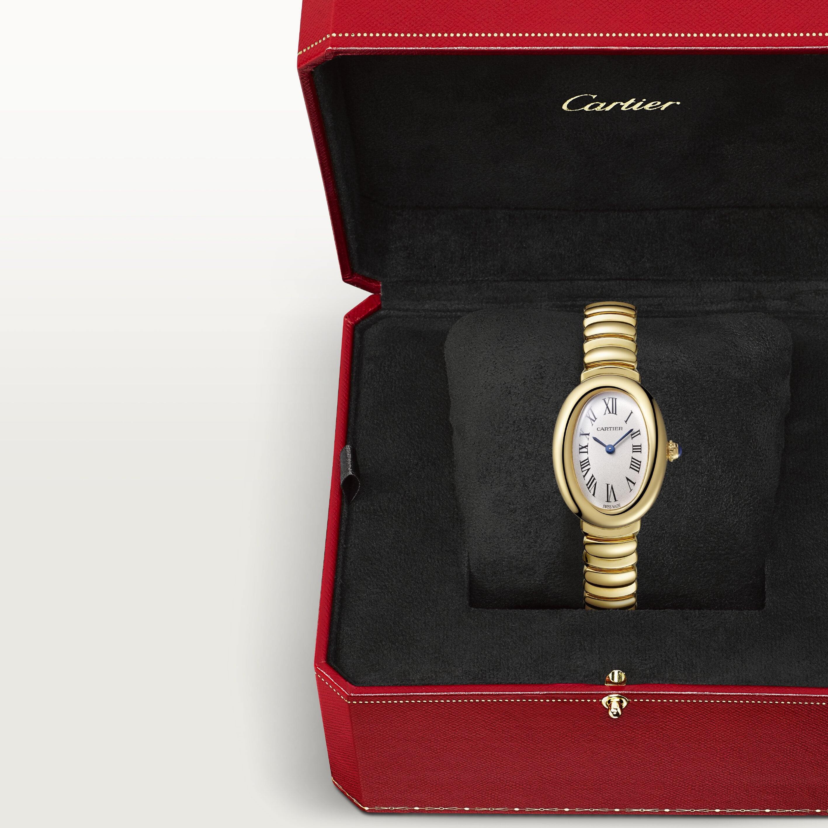 Watch in yellow gold Baignoire de Cartier Cartier