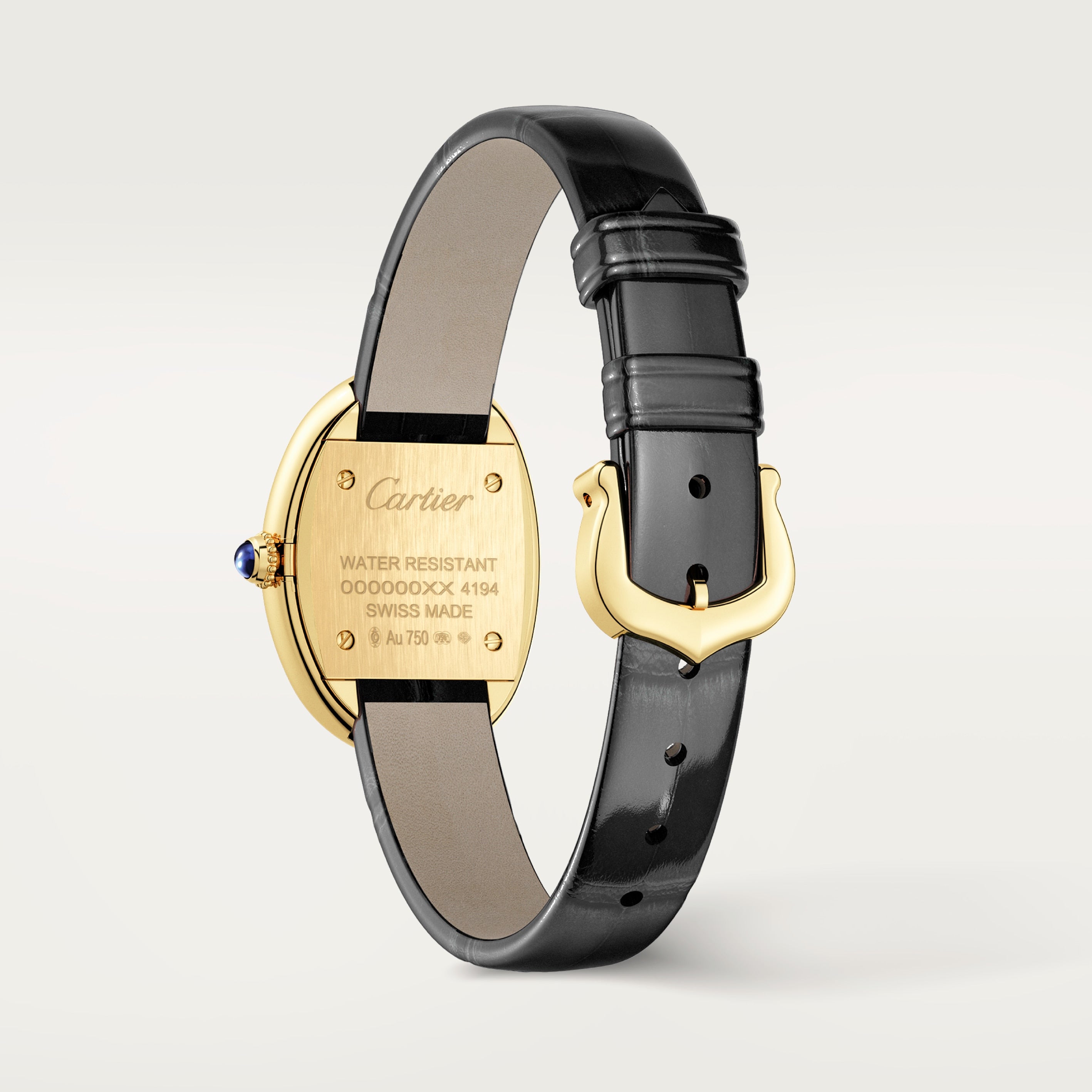 Watch in yellow gold Baignoire de Cartier Cartier