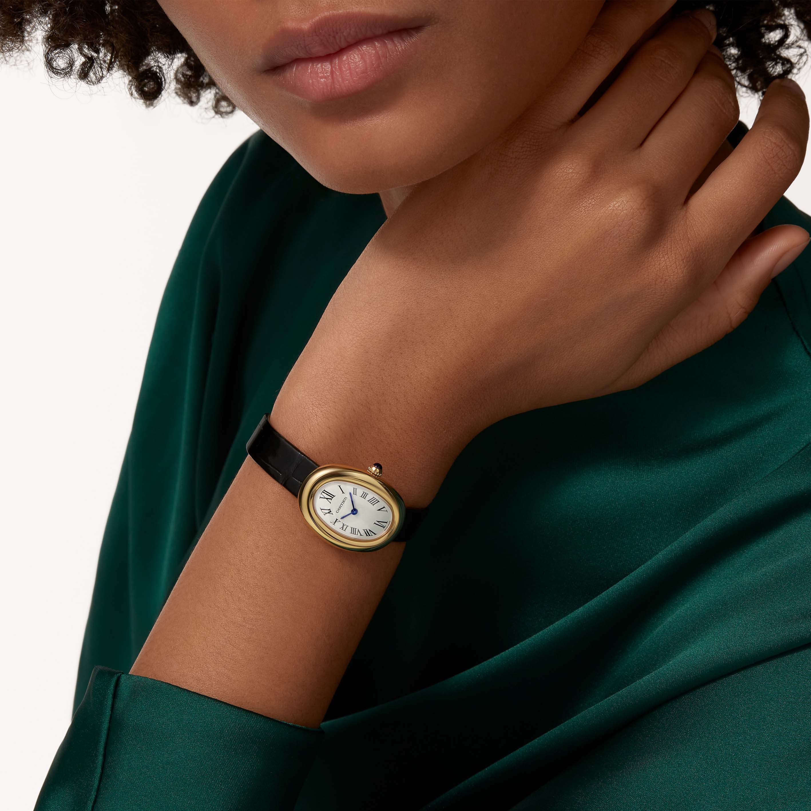 Orologio in oro giallo Baignoire de Cartier Cartier