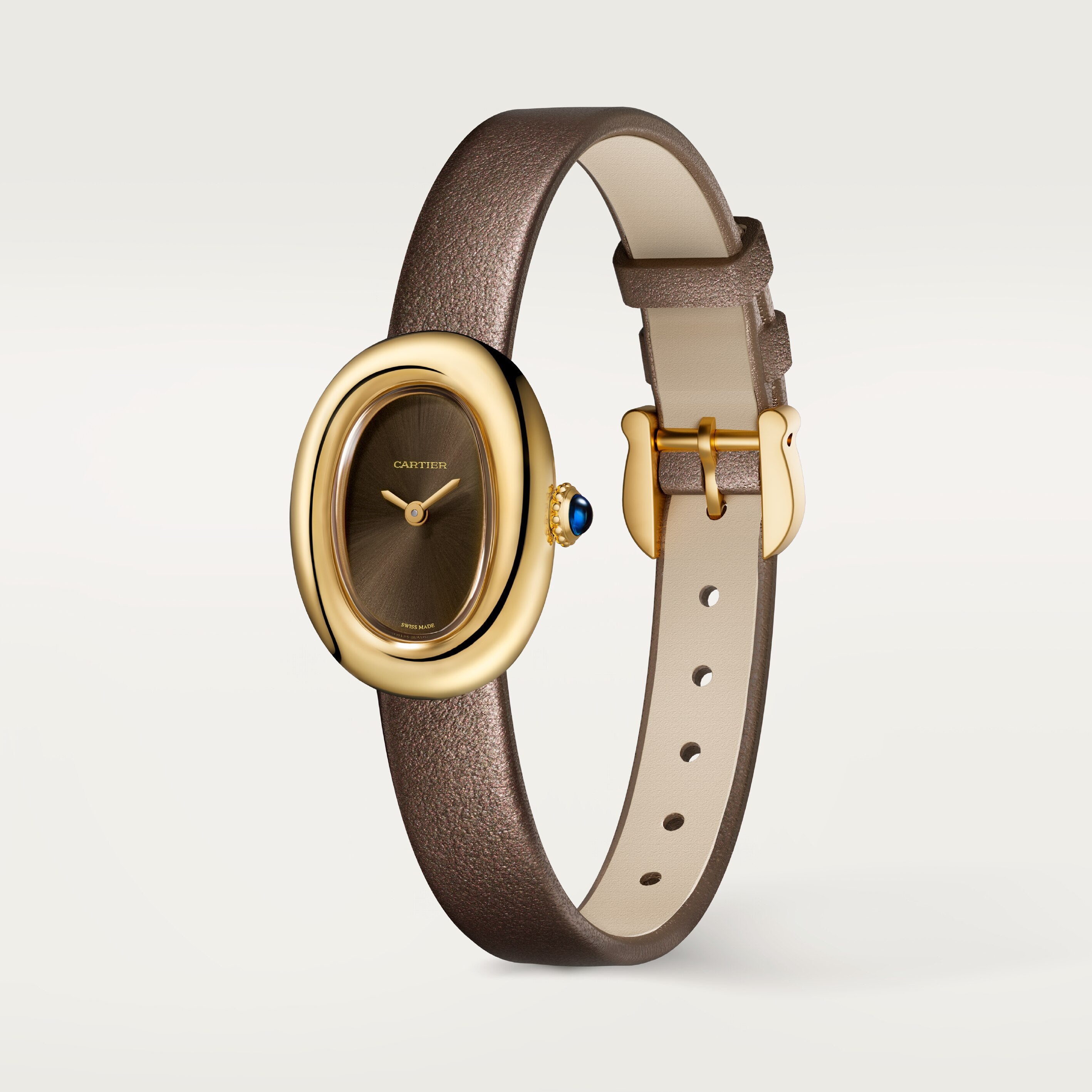 Watch in yellow gold Baignoire de Cartier Cartier