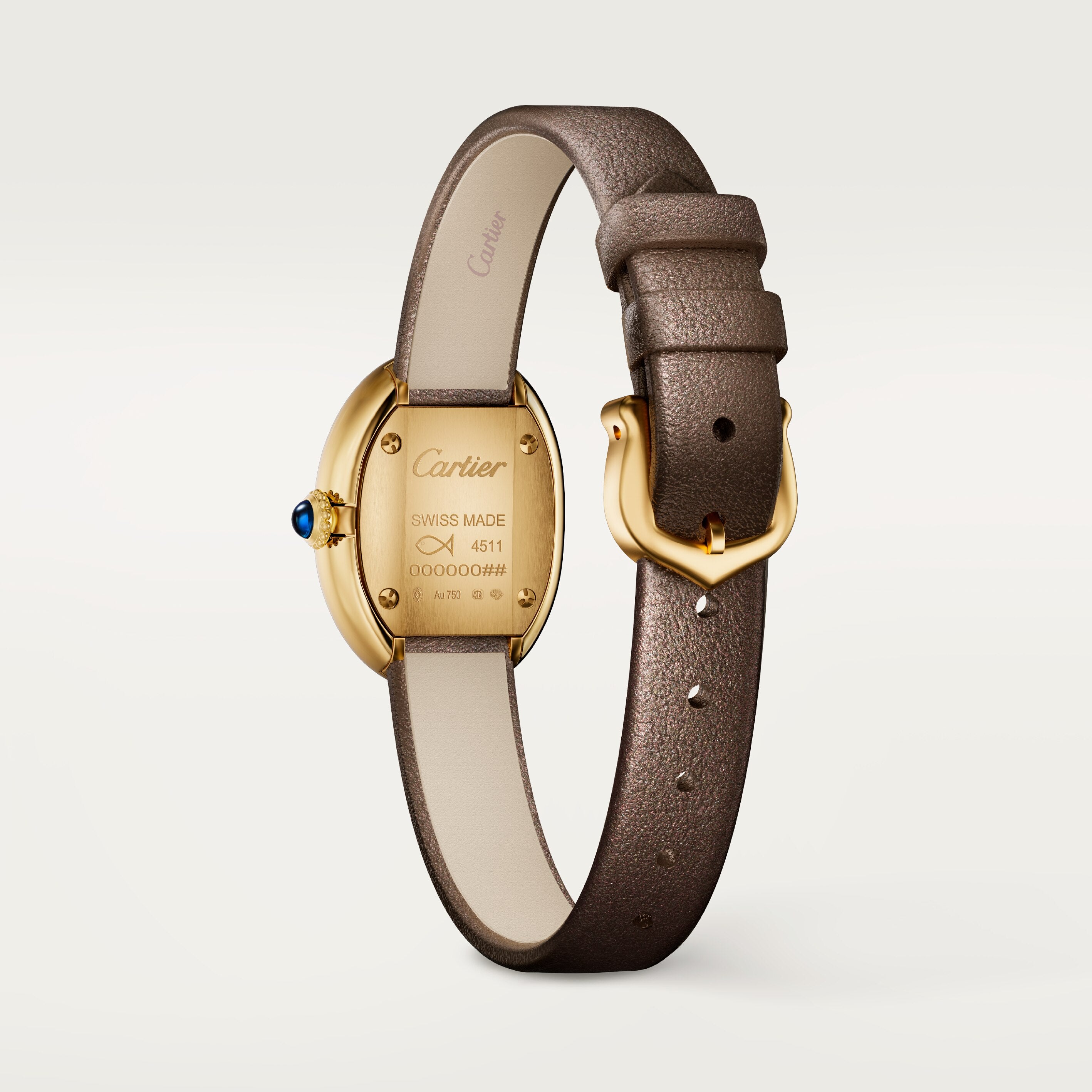 Orologio in oro giallo Baignoire de Cartier Cartier