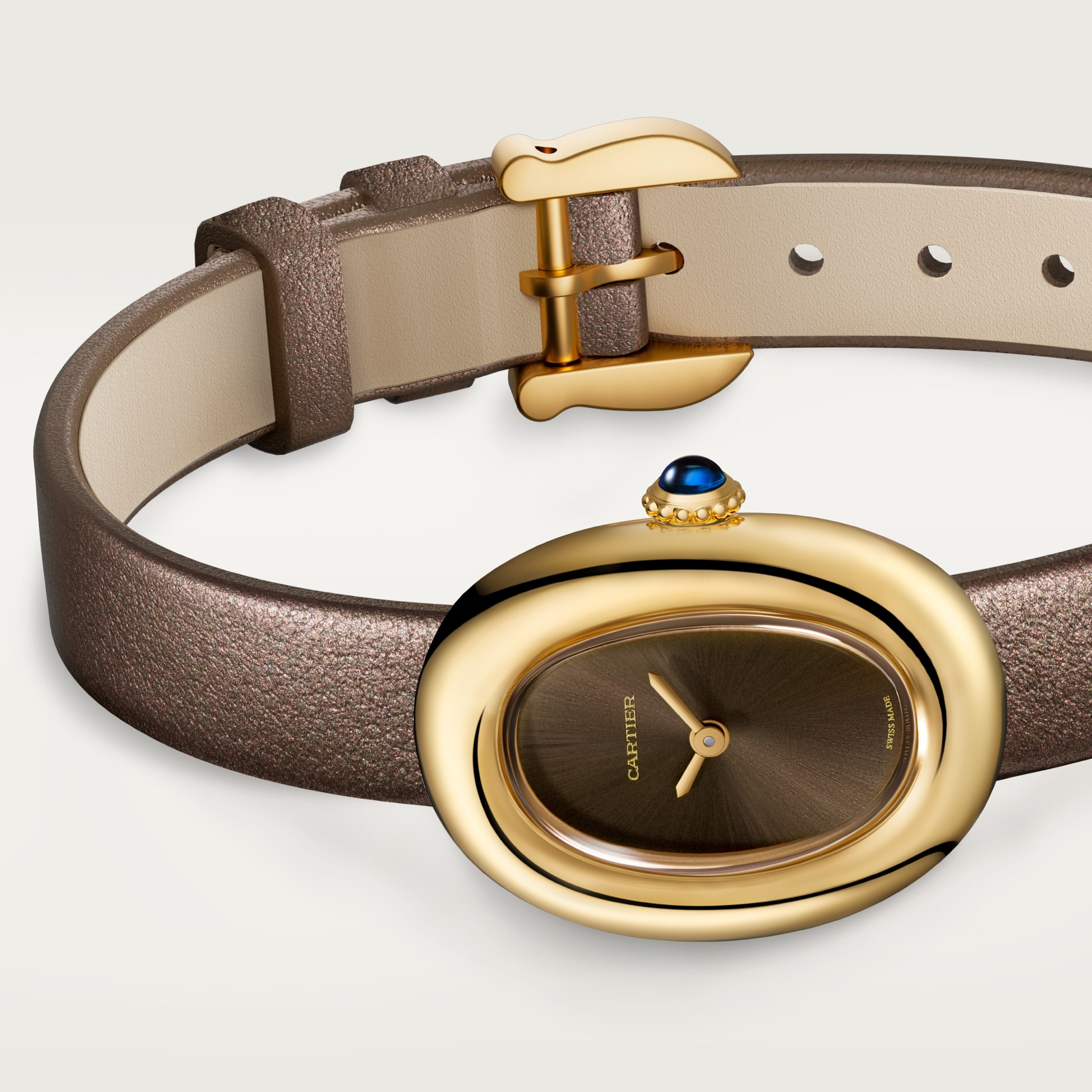 Orologio in oro giallo Baignoire de Cartier Cartier