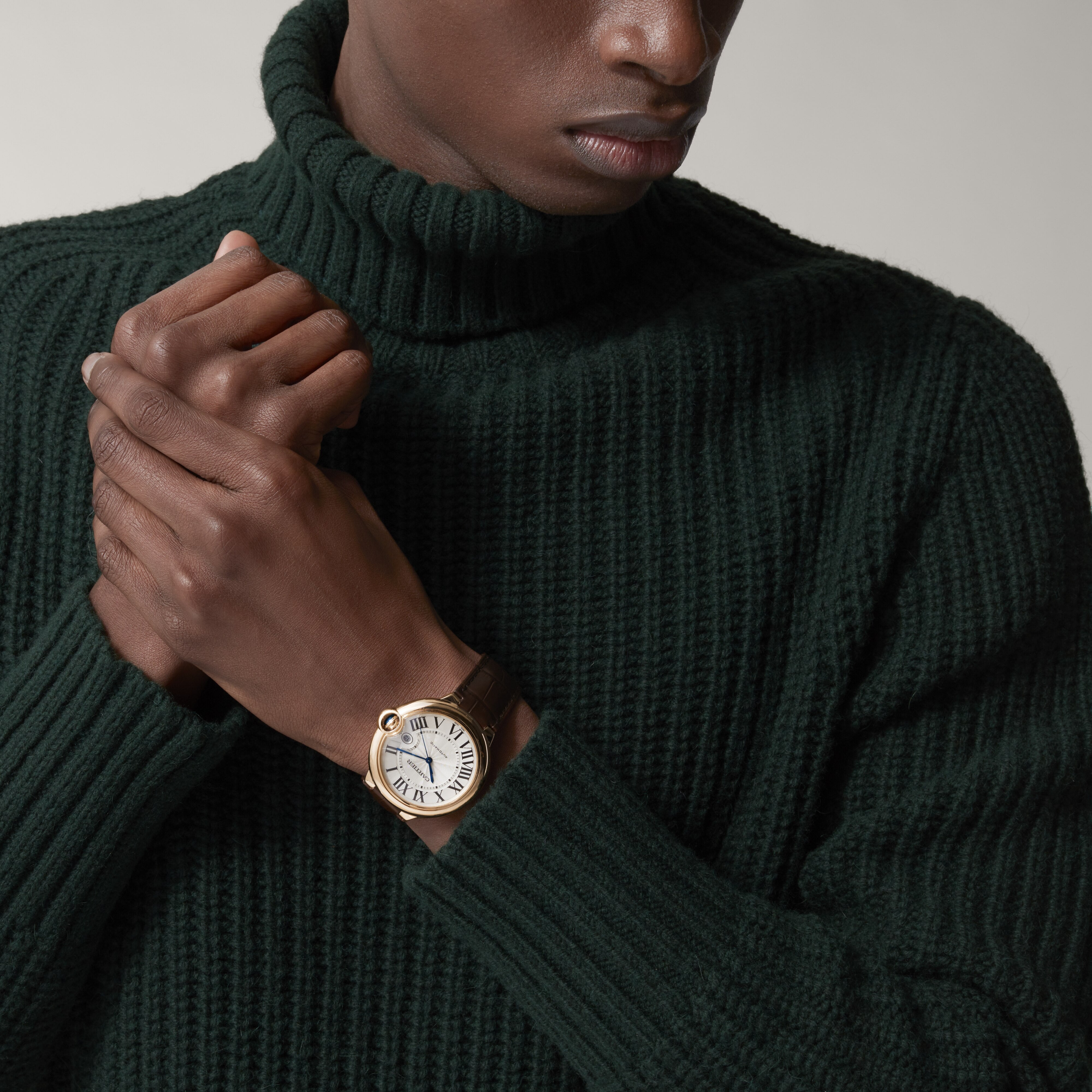 Watch in rose gold Ballon de Cartier Cartier