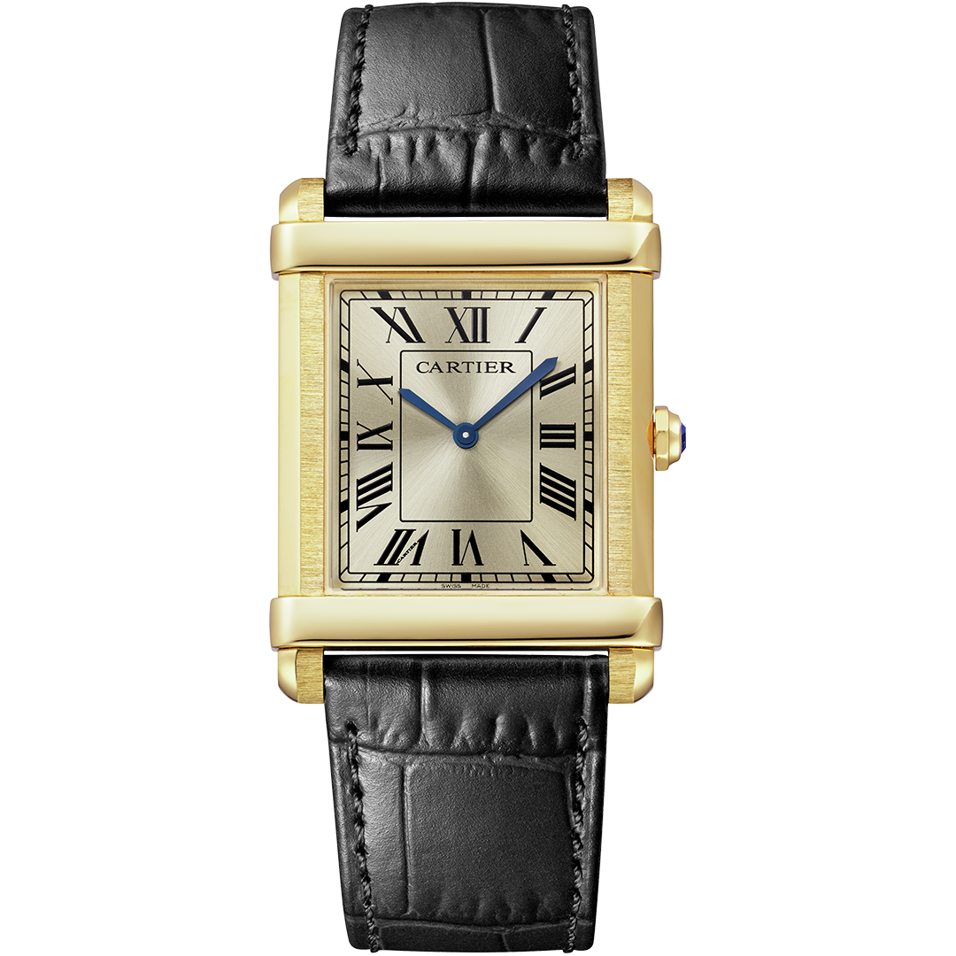 Orologio in oro giallo Tank Chinoise Cartier