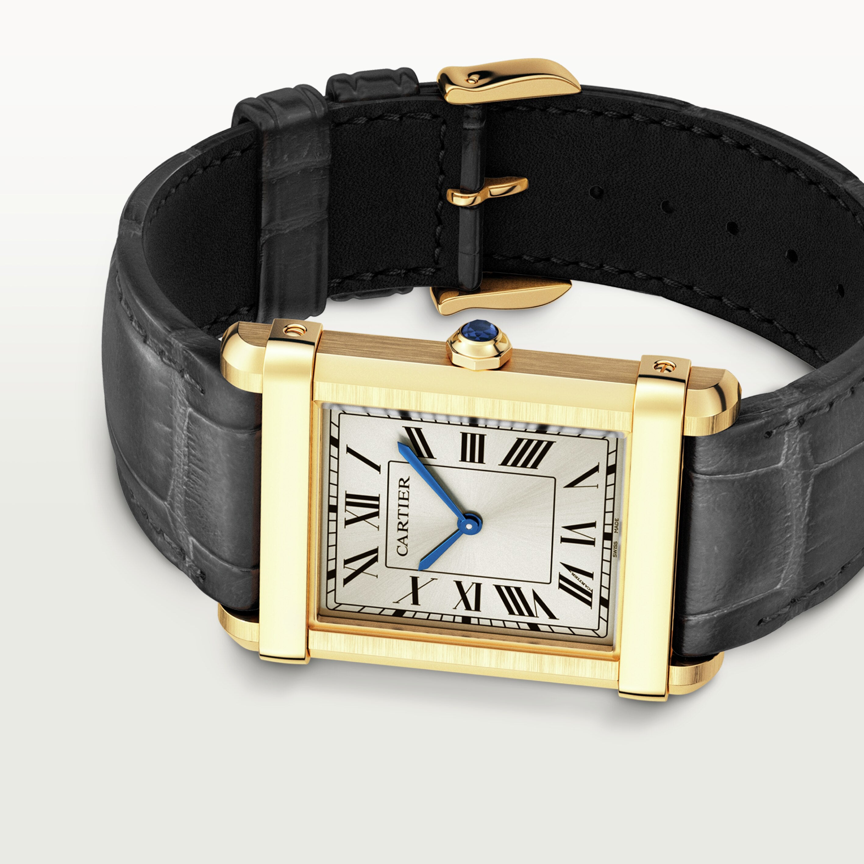 Watch in yellow gold Tank Chinoise Cartier