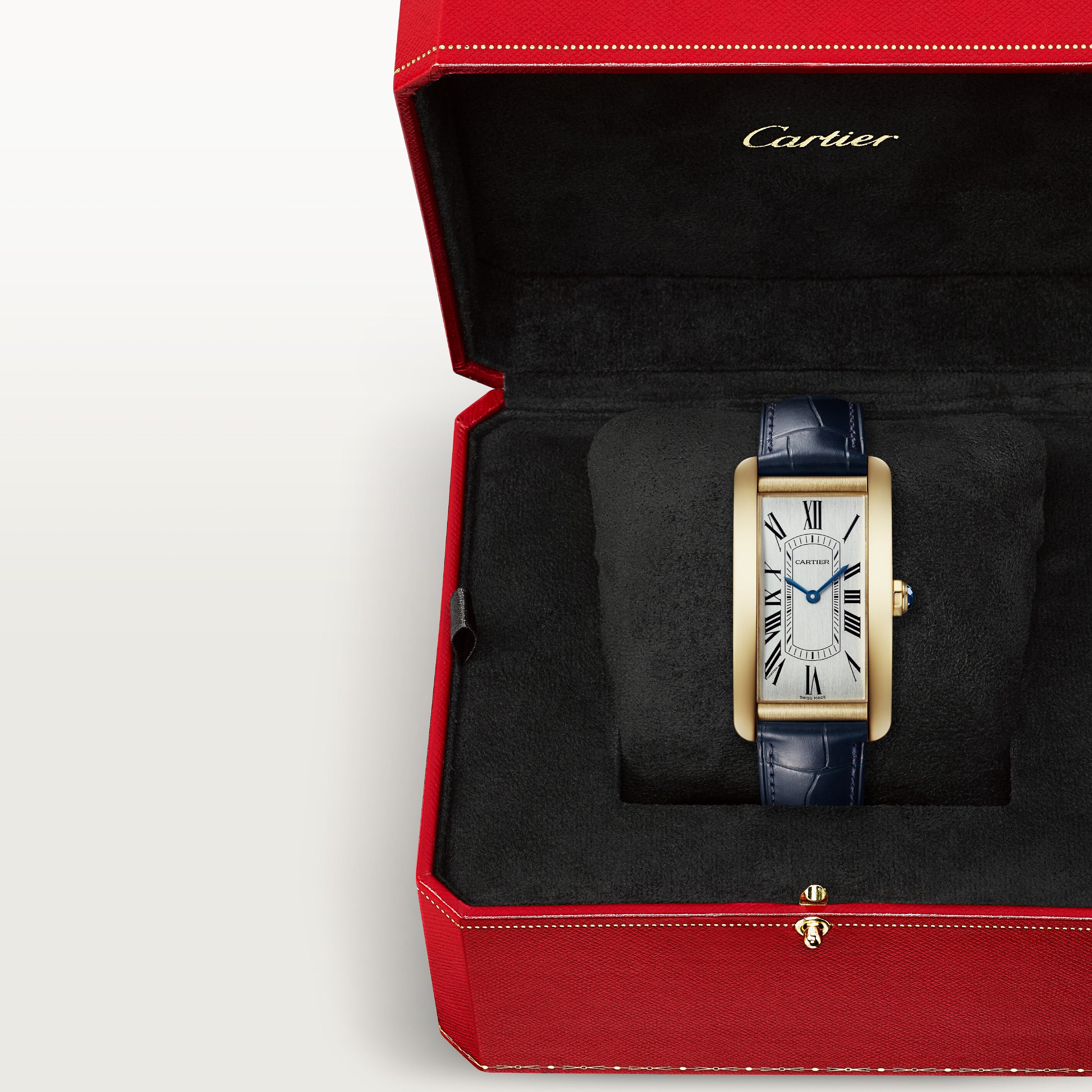Orologio in oro giallo Tank Américaine Cartier