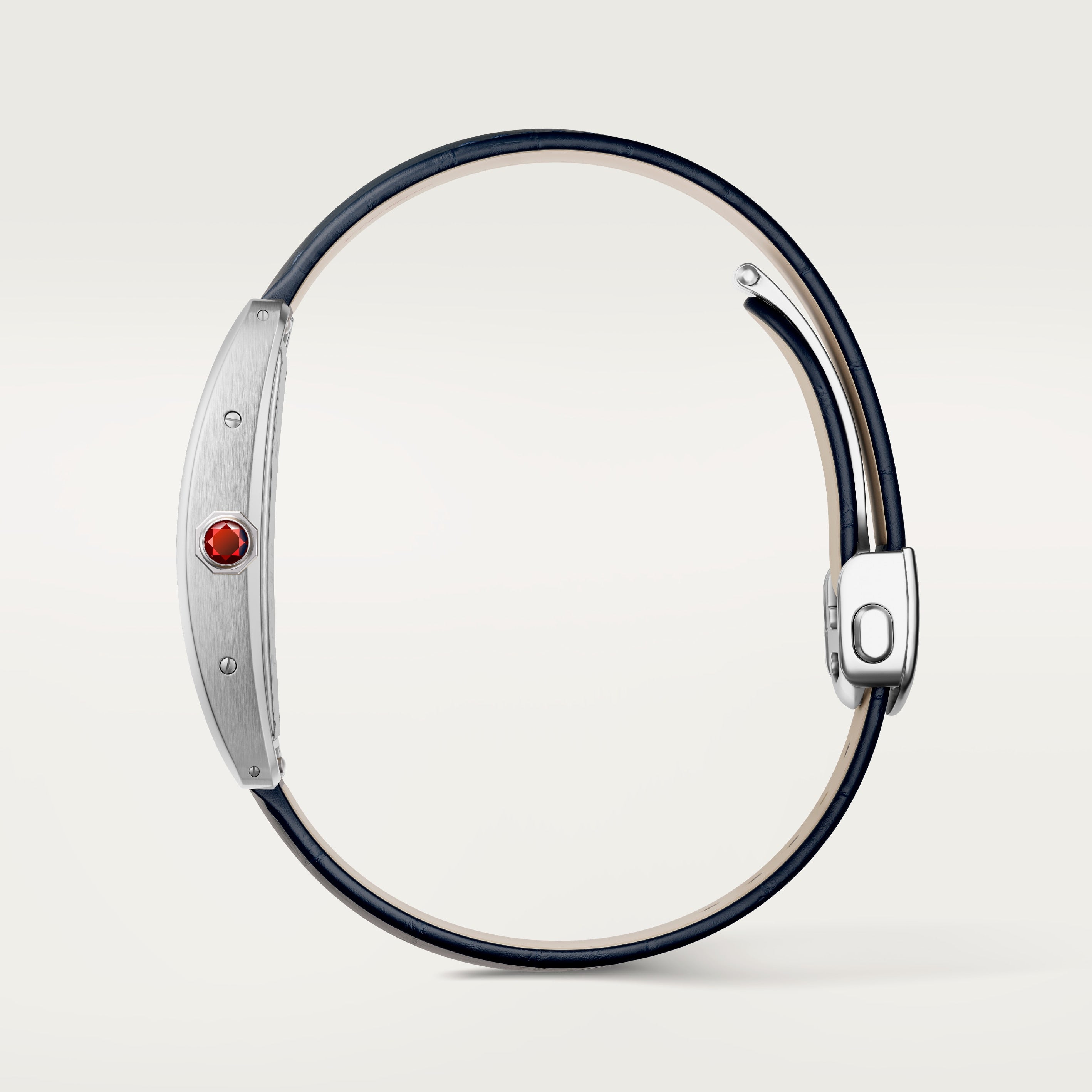 Orologio in platino Tank Américaine Cartier