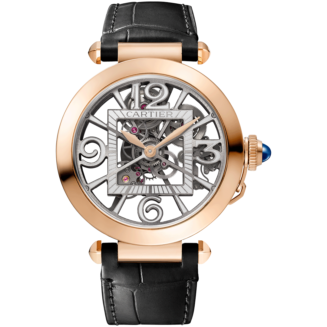 Watch in rose gold Pasha de Cartier Cartier