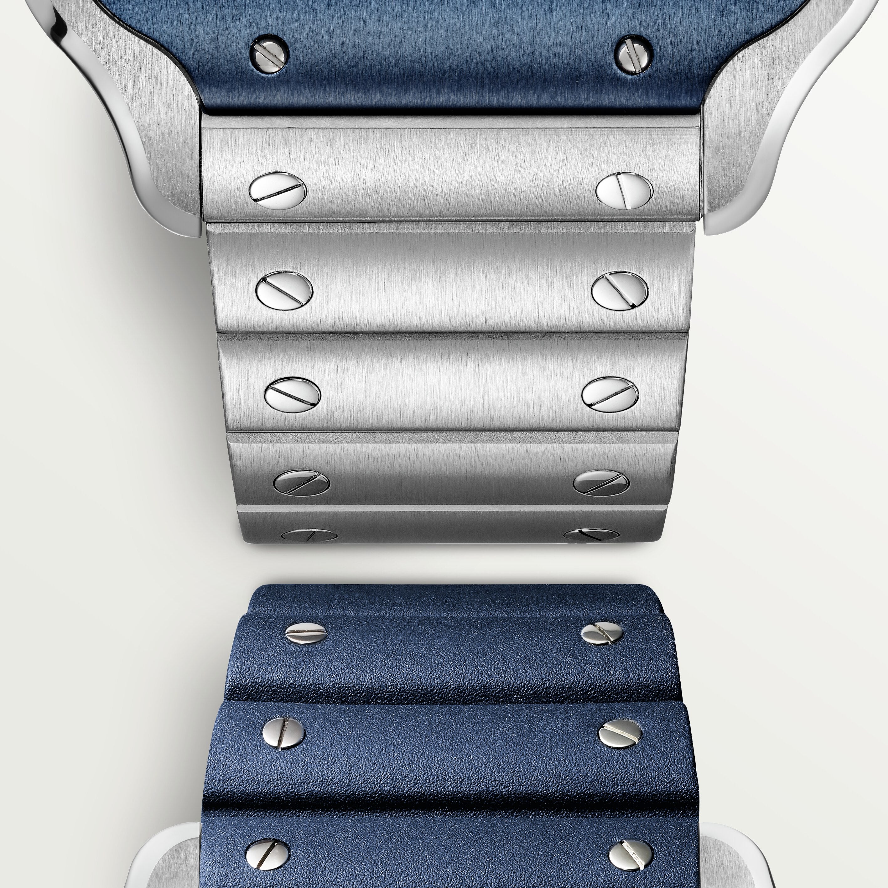 Orologio in acciaio Santos de Cartier Cartier