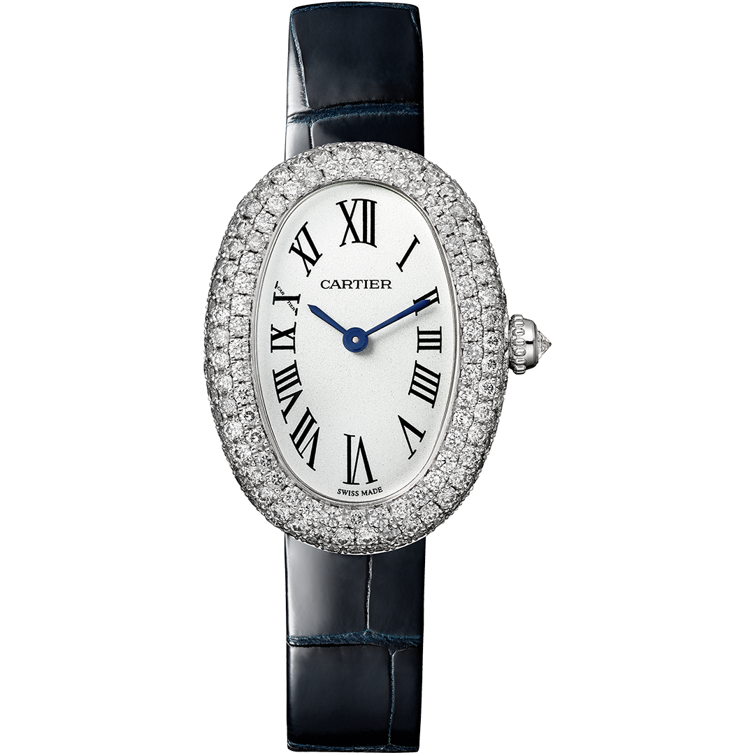 Orologio in oro bianco Baignoire de Cartier Cartier