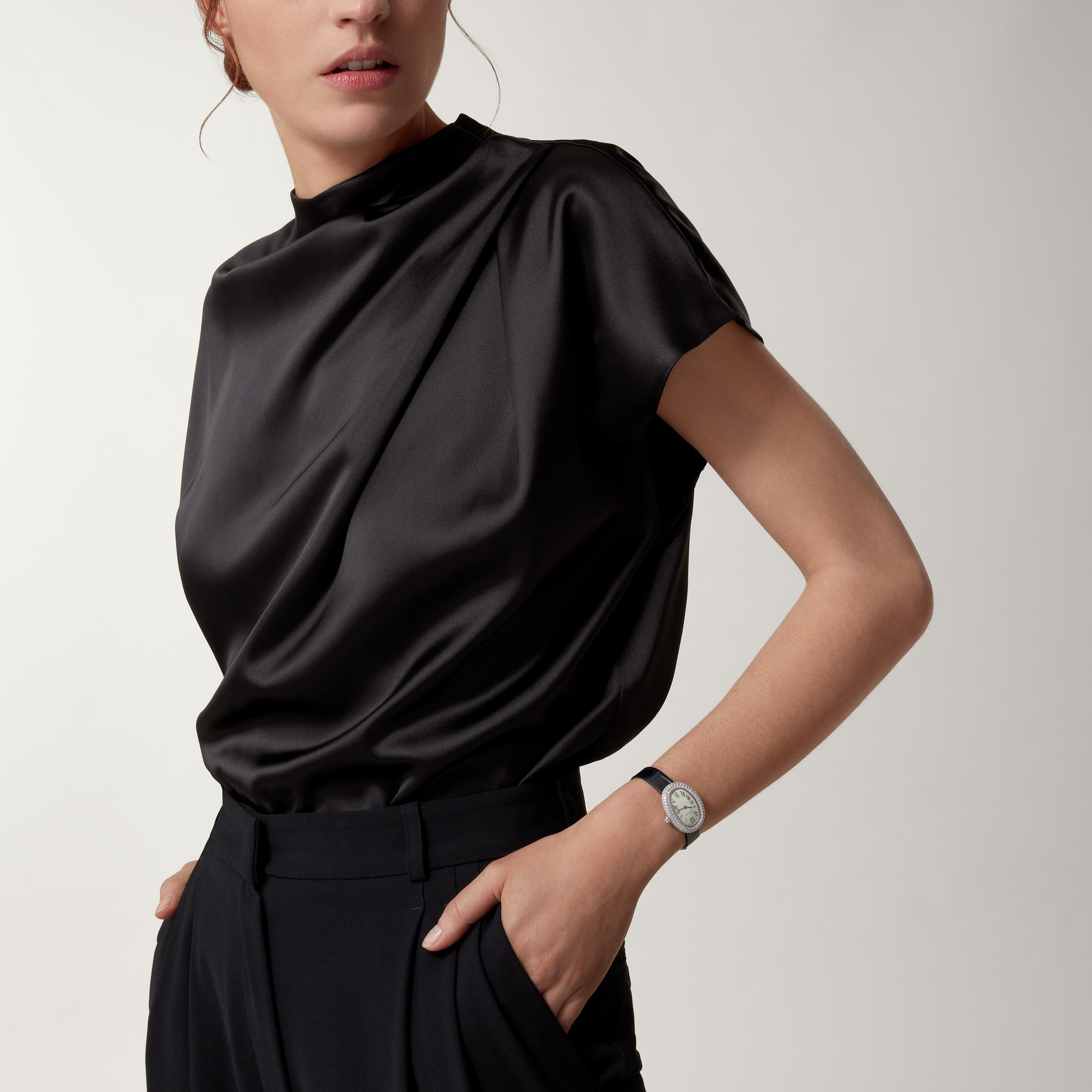 Watch in white gold Baignoire de Cartier Cartier