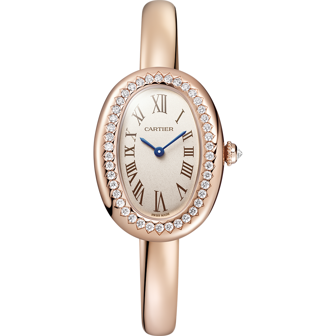 Watch in rose gold Baignoire de Cartier Cartier