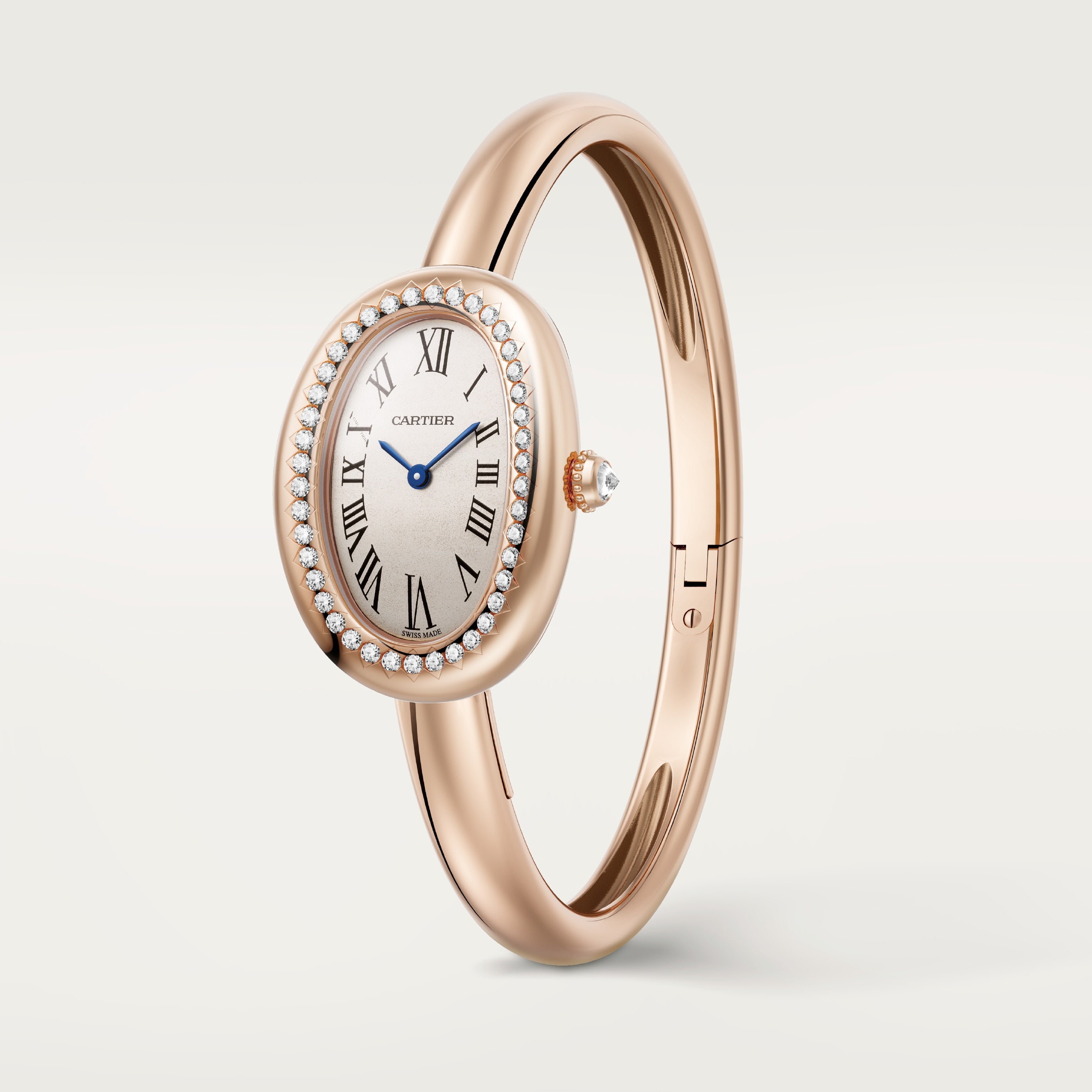 Watch in rose gold Baignoire de Cartier Cartier
