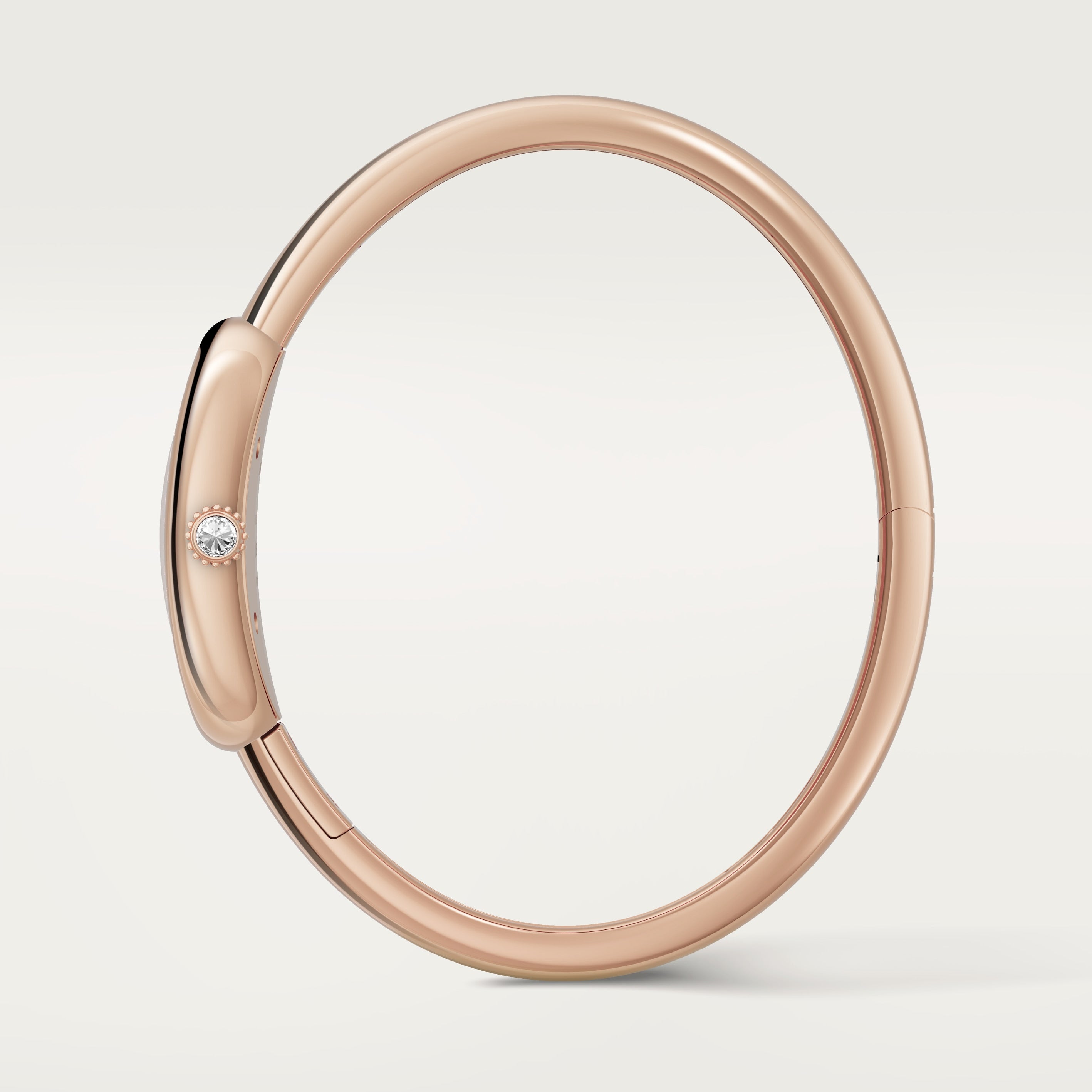 Watch in rose gold Baignoire de Cartier Cartier