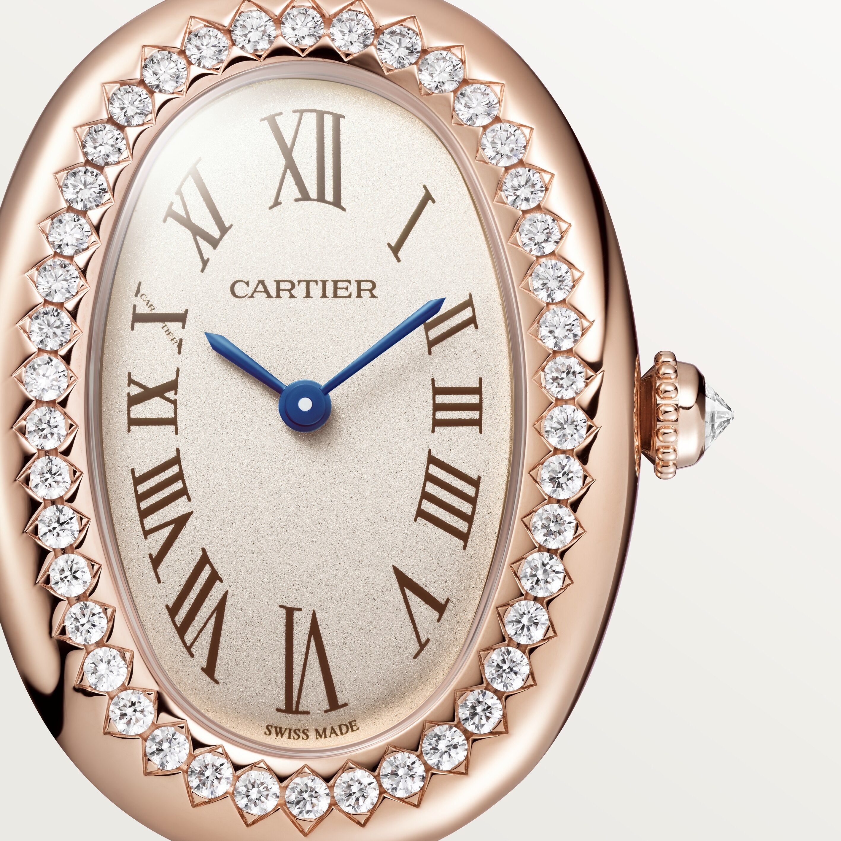 Watch in rose gold Baignoire de Cartier Cartier
