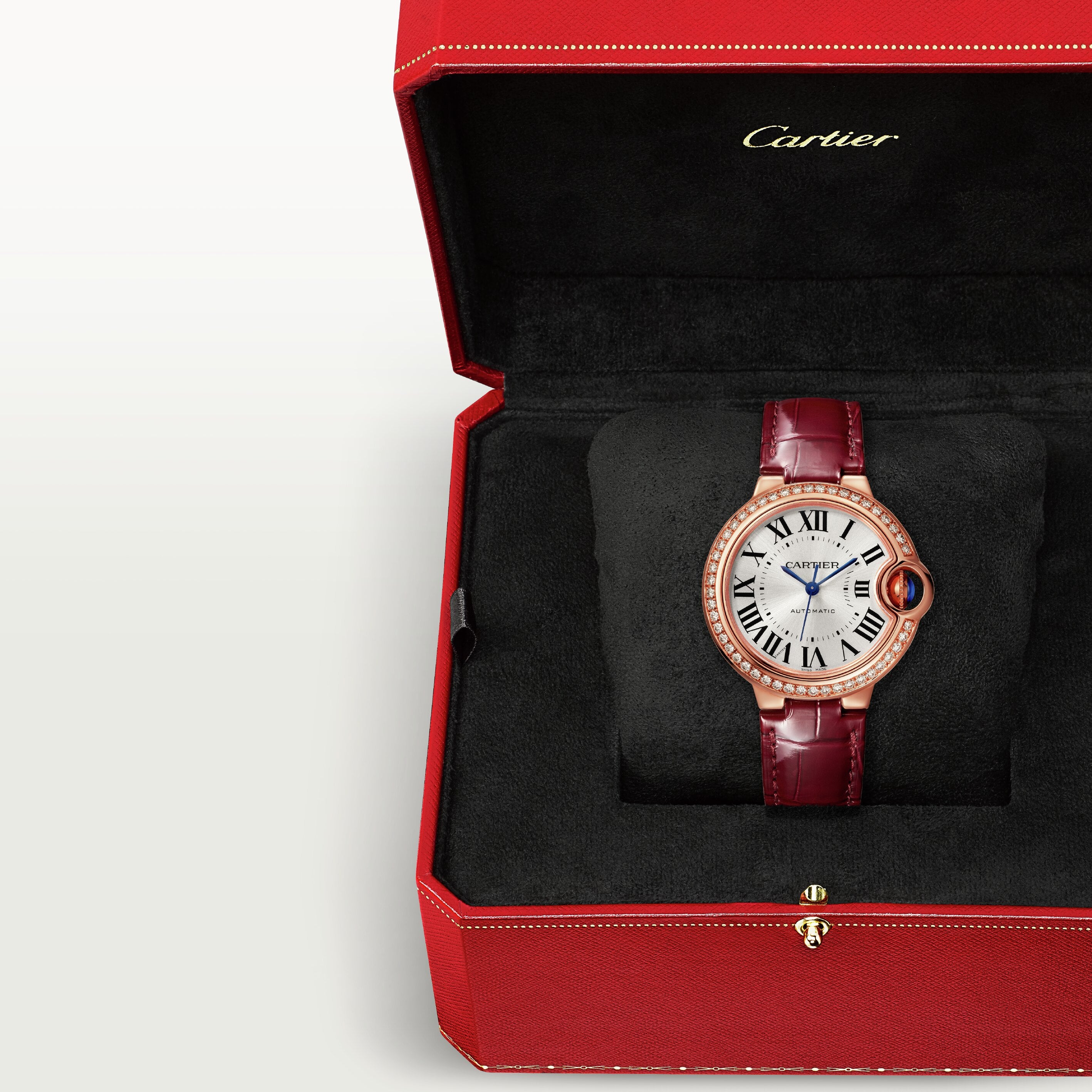 Orologio in oro rosa Ballon de Cartier Cartier