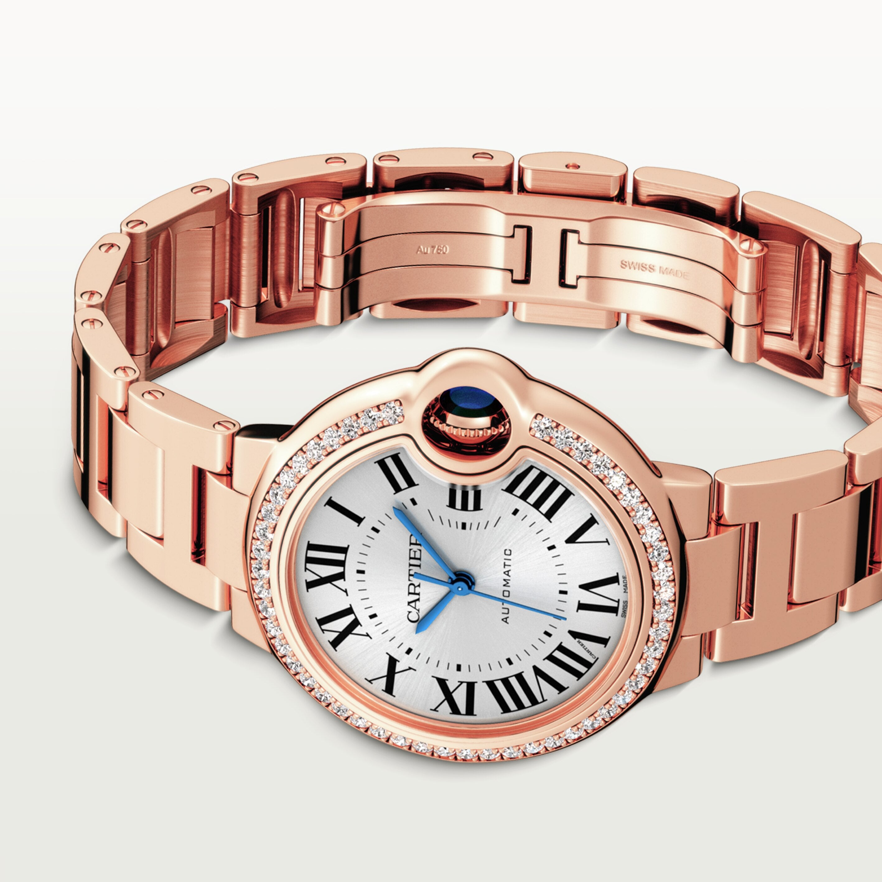 Watch in rose gold Ballon de Cartier Cartier