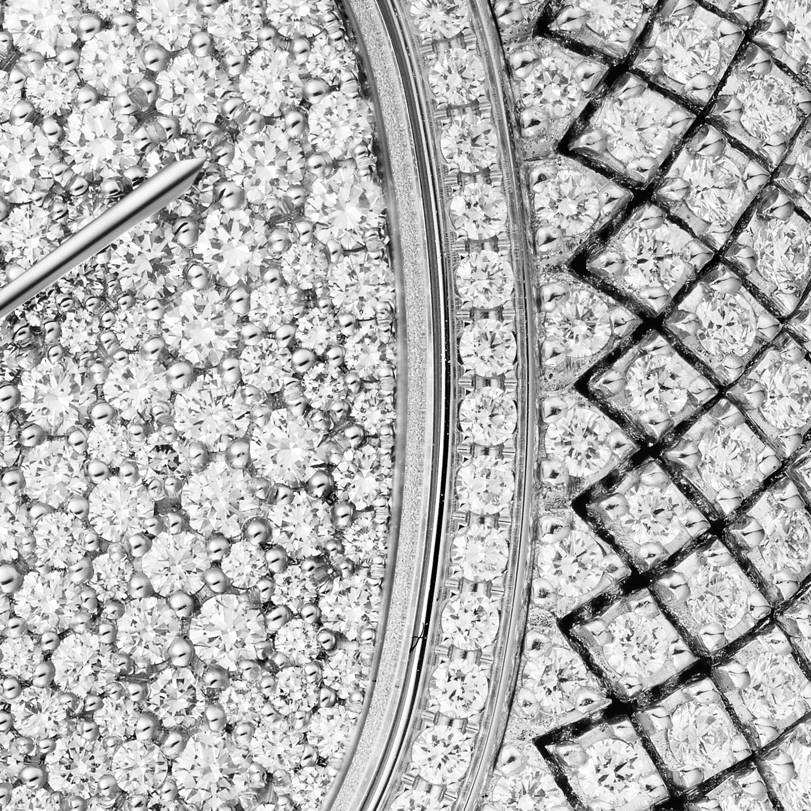 Watch in white gold Coussin de Cartier Cartier