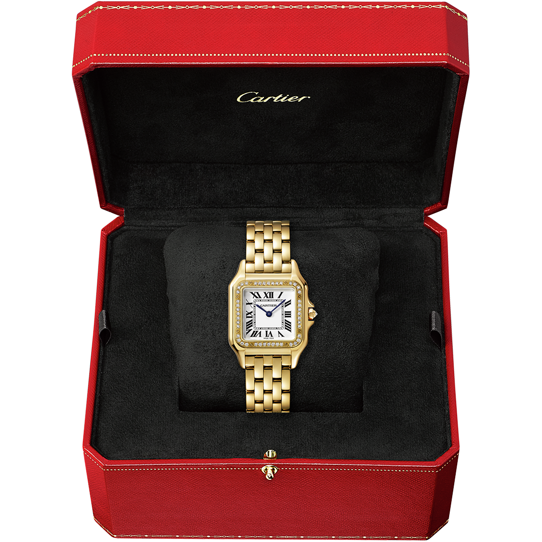 Watch in yellow gold Panthère de Cartier Cartier