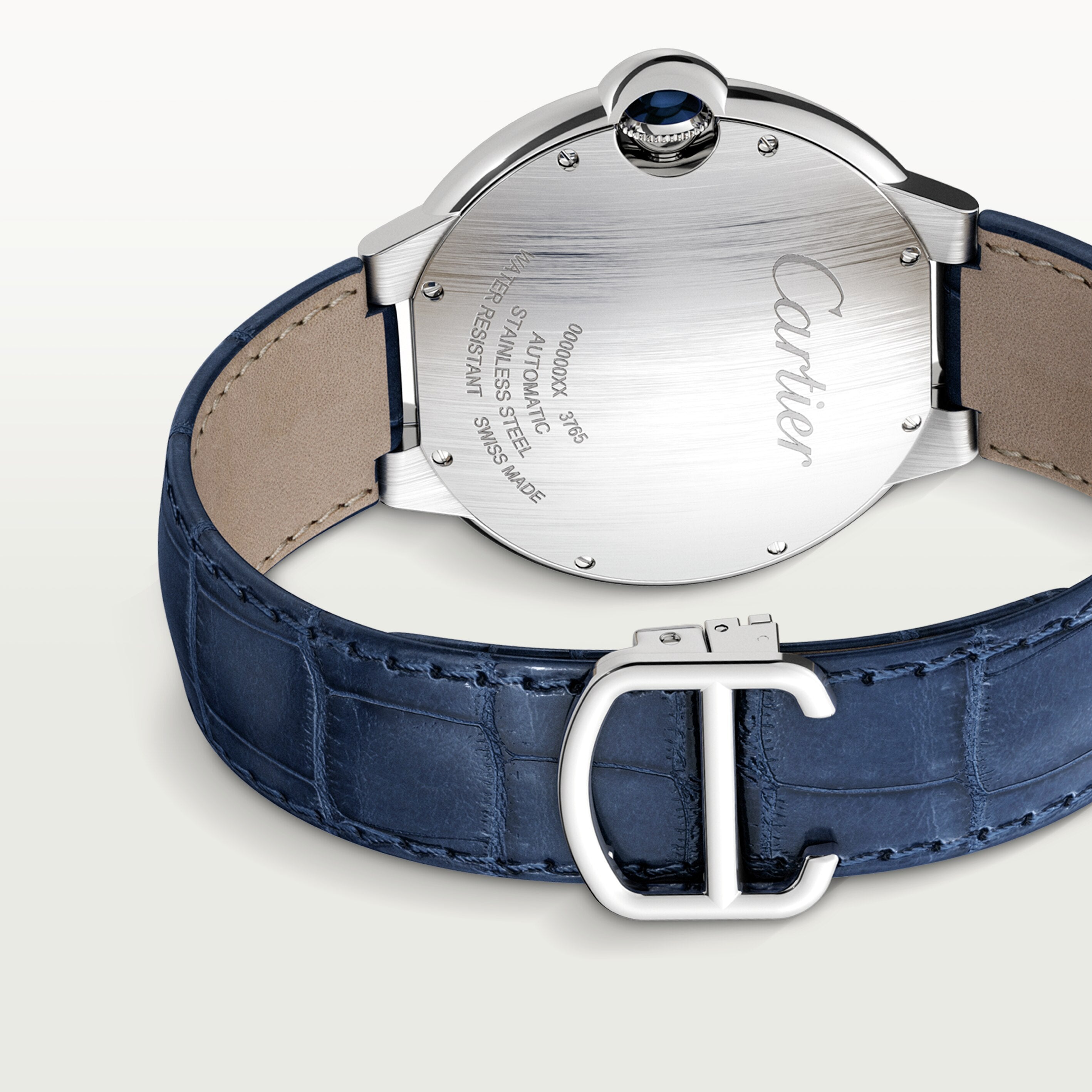 Watch in steel Ballon de Cartier Cartier