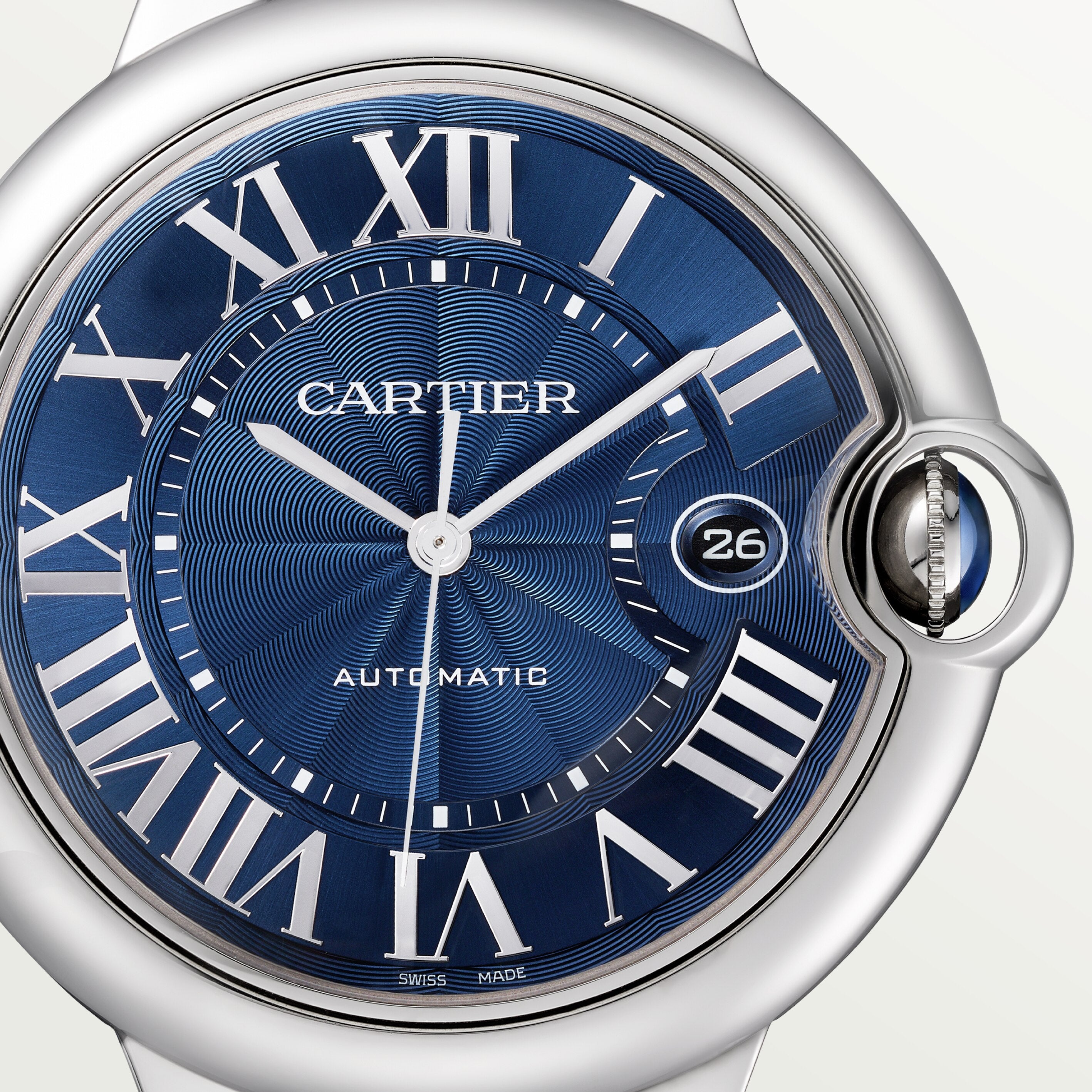 Watch in steel Ballon de Cartier Cartier