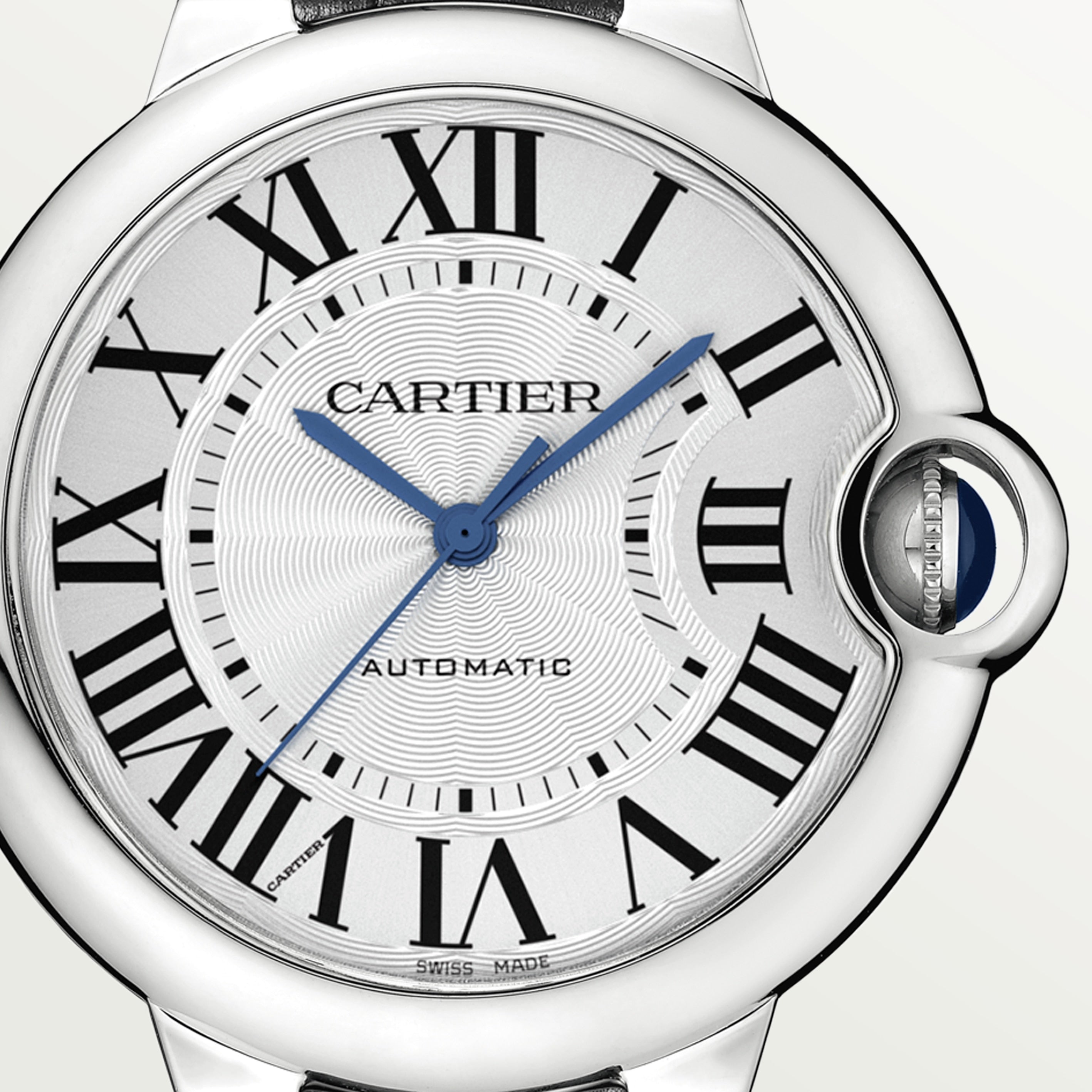 Watch in steel Ballon de Cartier Cartier