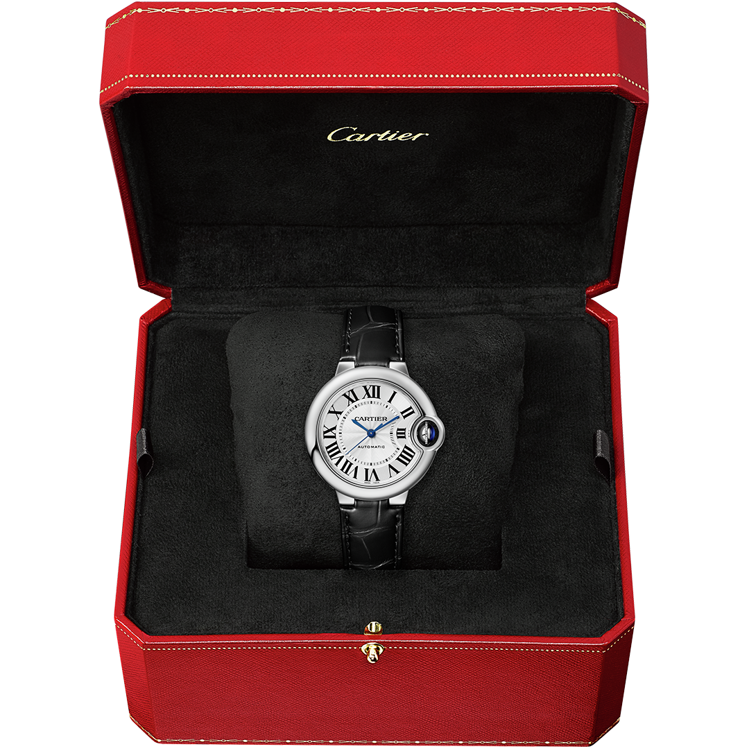 Watch in steel Ballon de Cartier Cartier