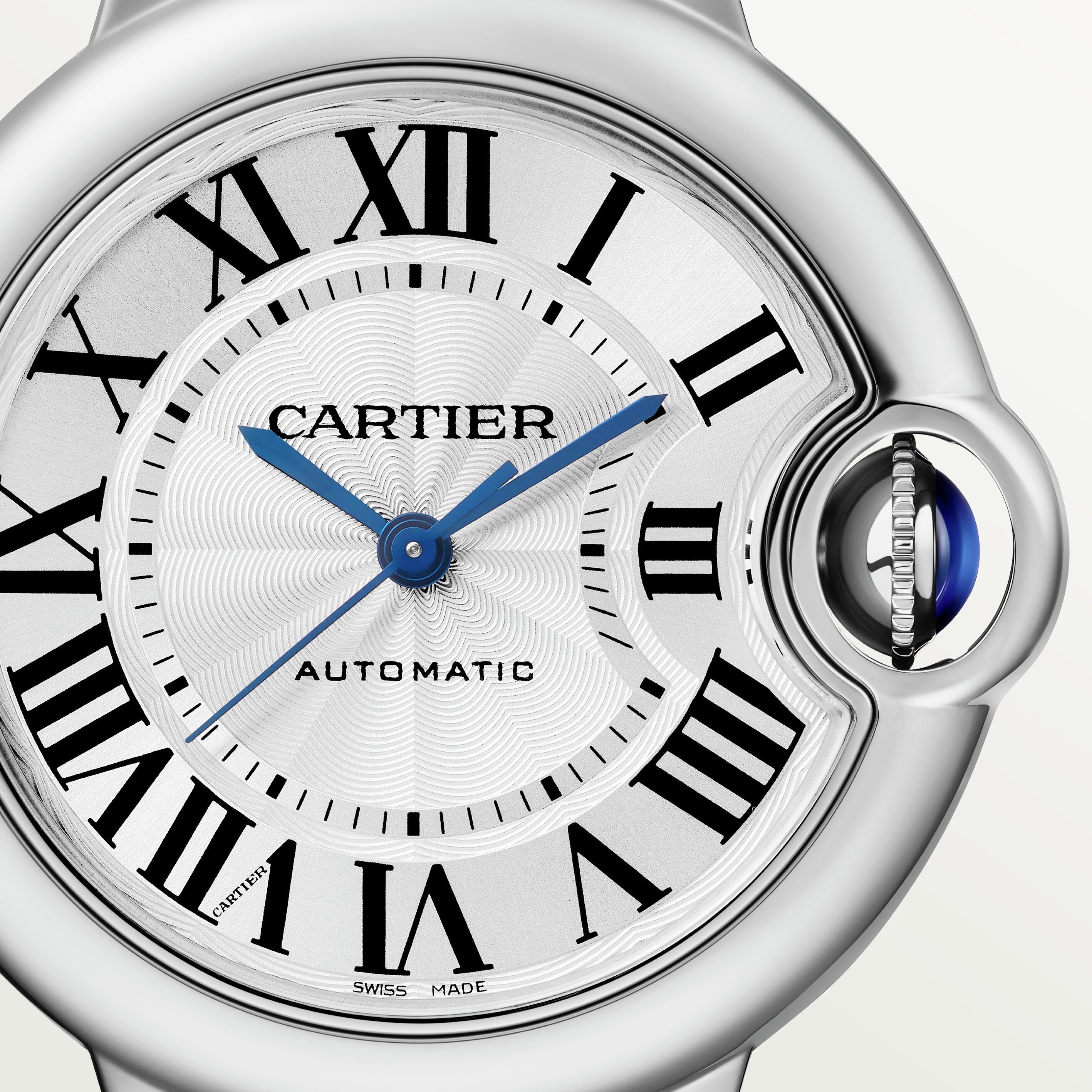 Watch in steel Ballon de Cartier Cartier