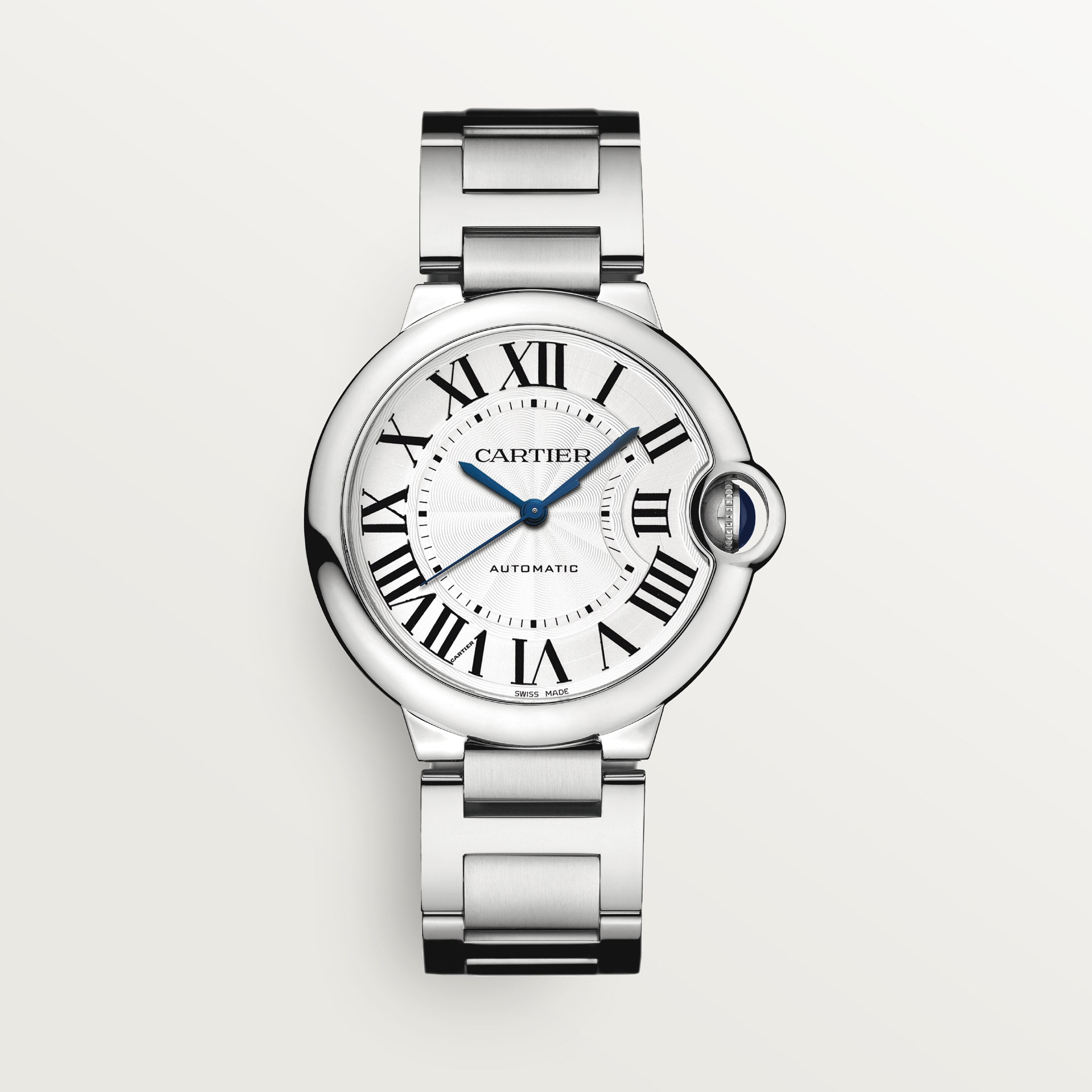 Watch in steel Ballon de Cartier Cartier