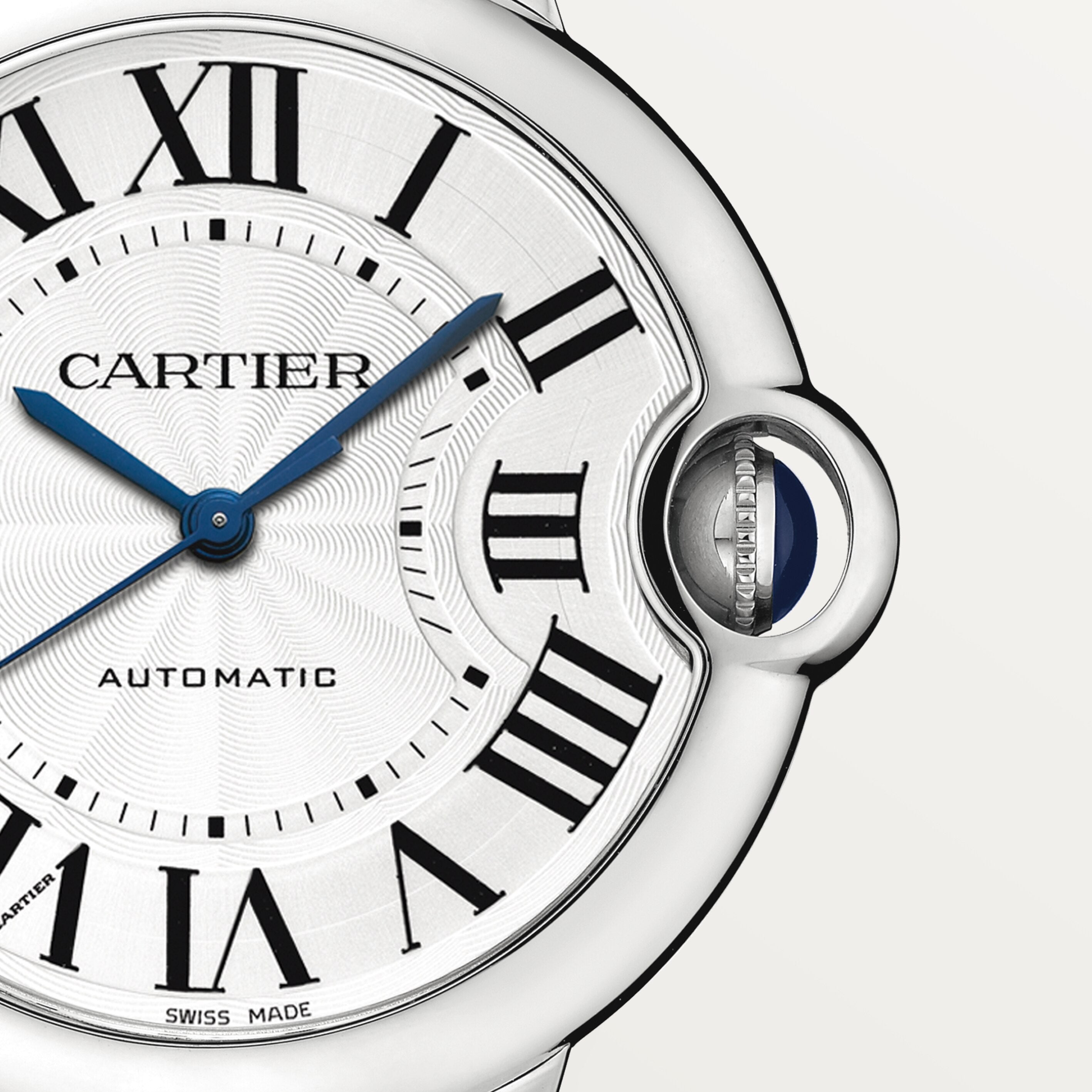 Watch in steel Ballon de Cartier Cartier