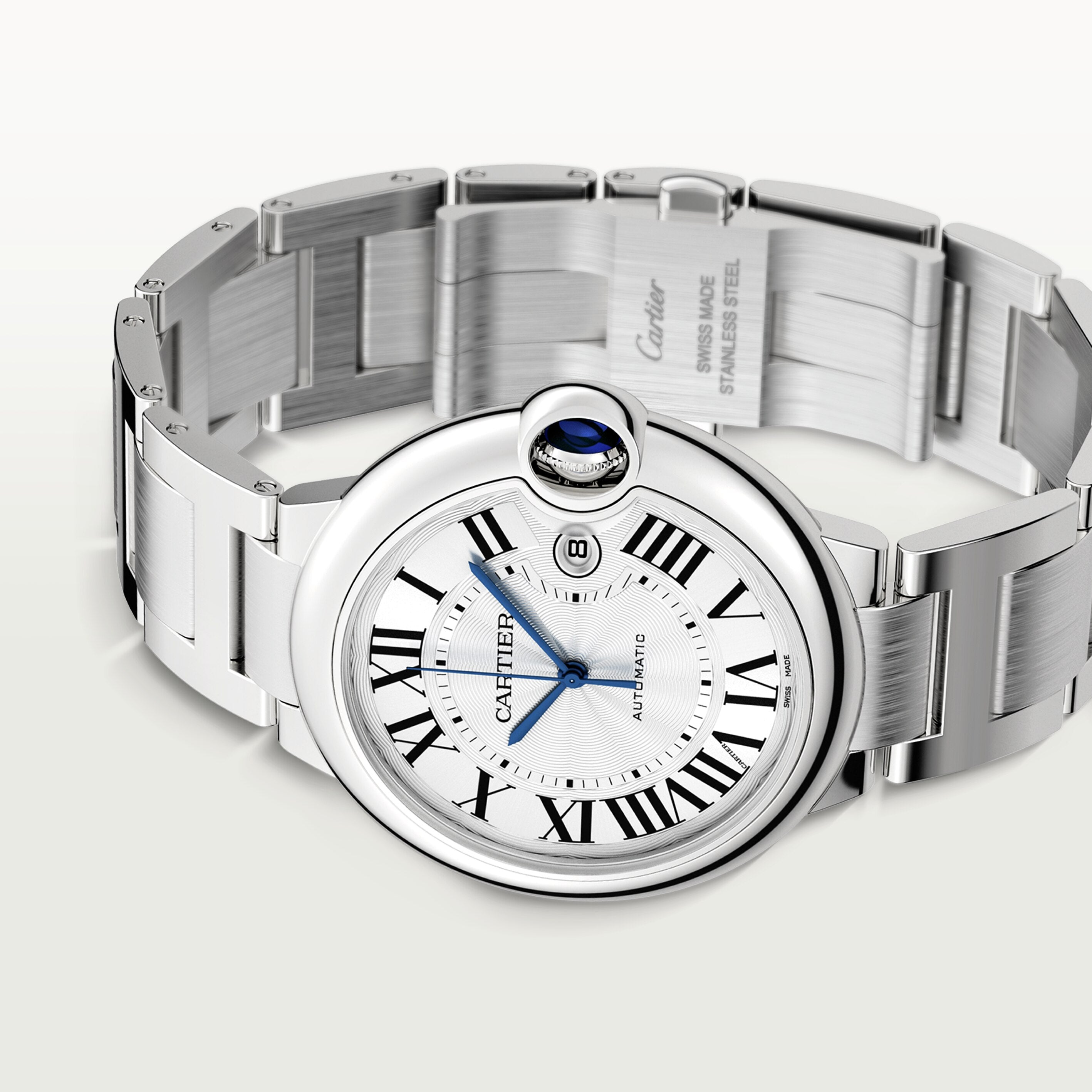 Watch in steel Ballon de Cartier Cartier