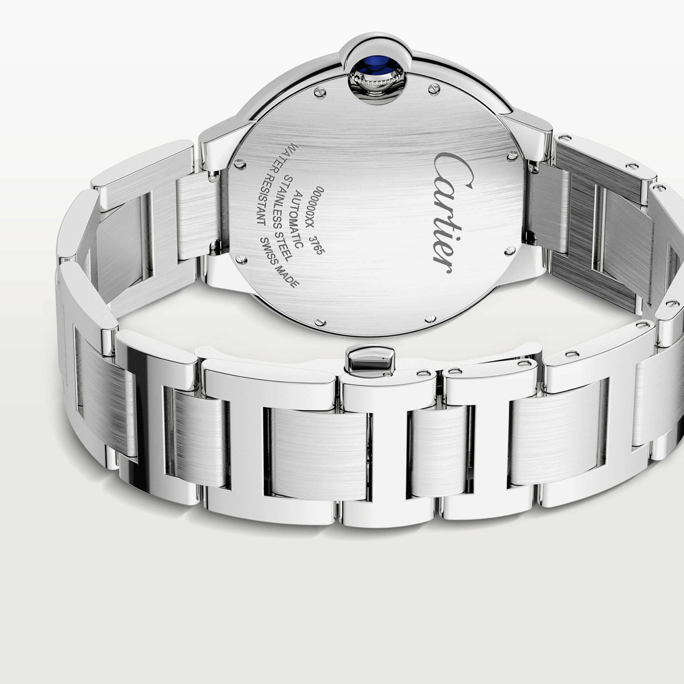 Watch in steel Ballon de Cartier Cartier