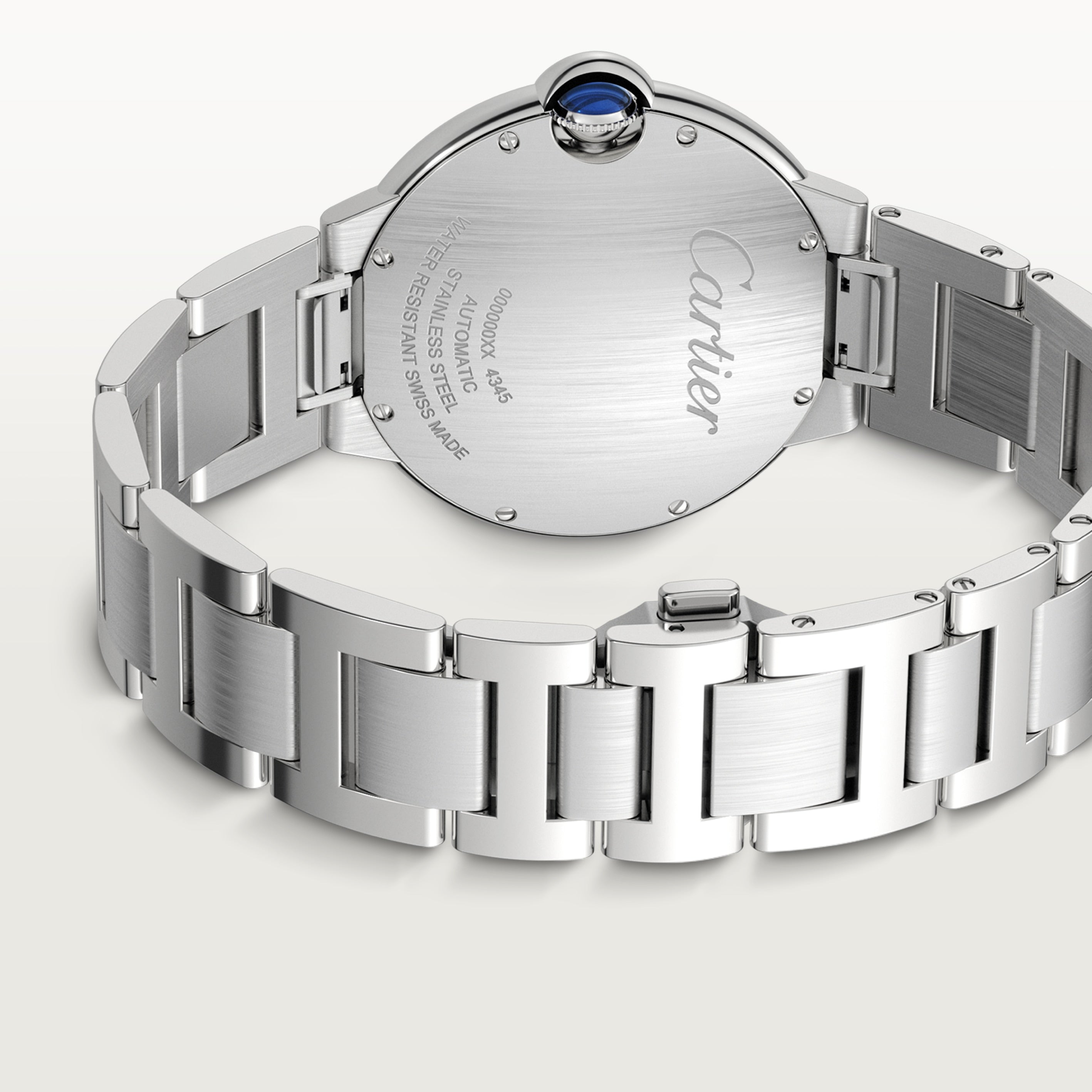 Watch in steel Ballon de Cartier Cartier
