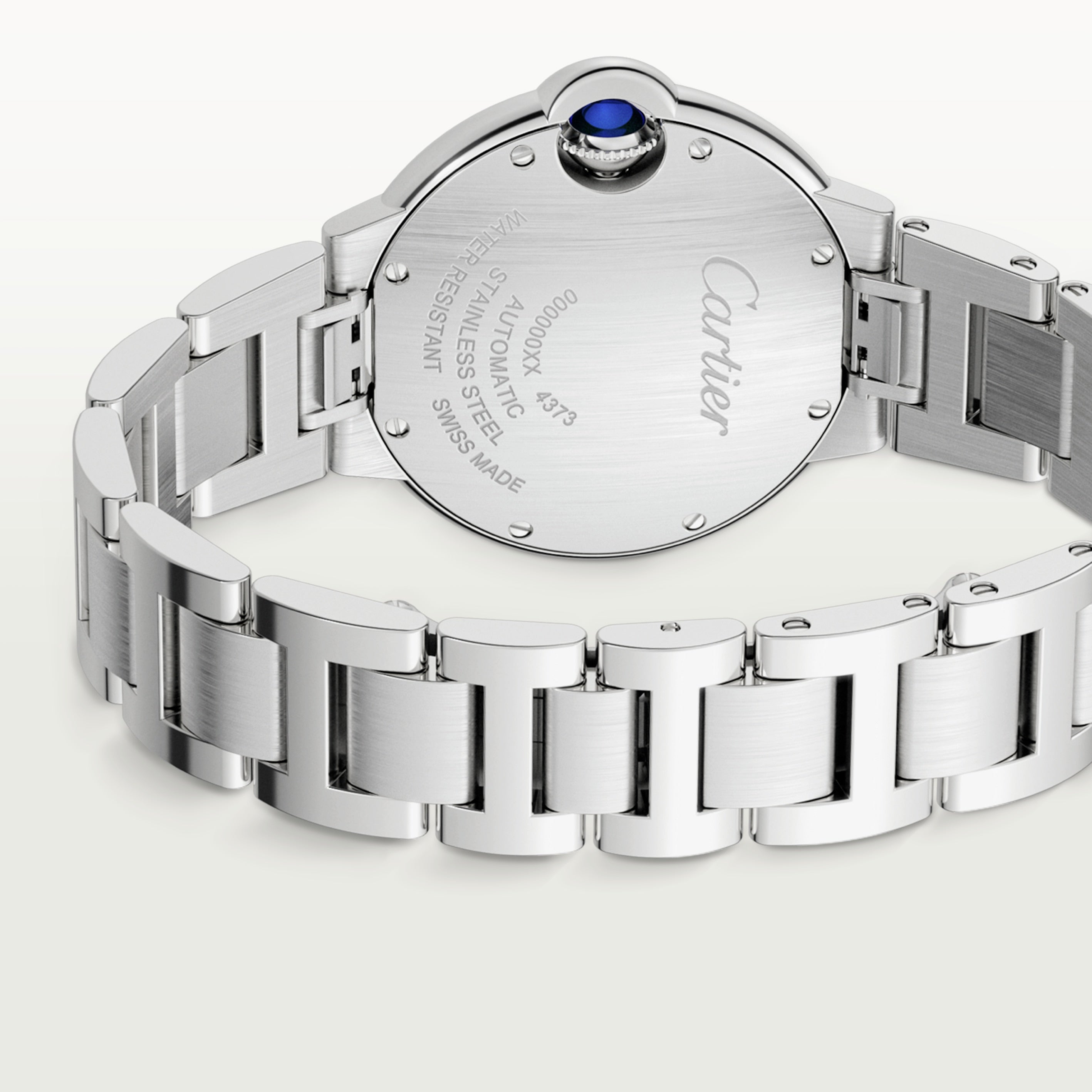 Watch in steel Ballon de Cartier Cartier