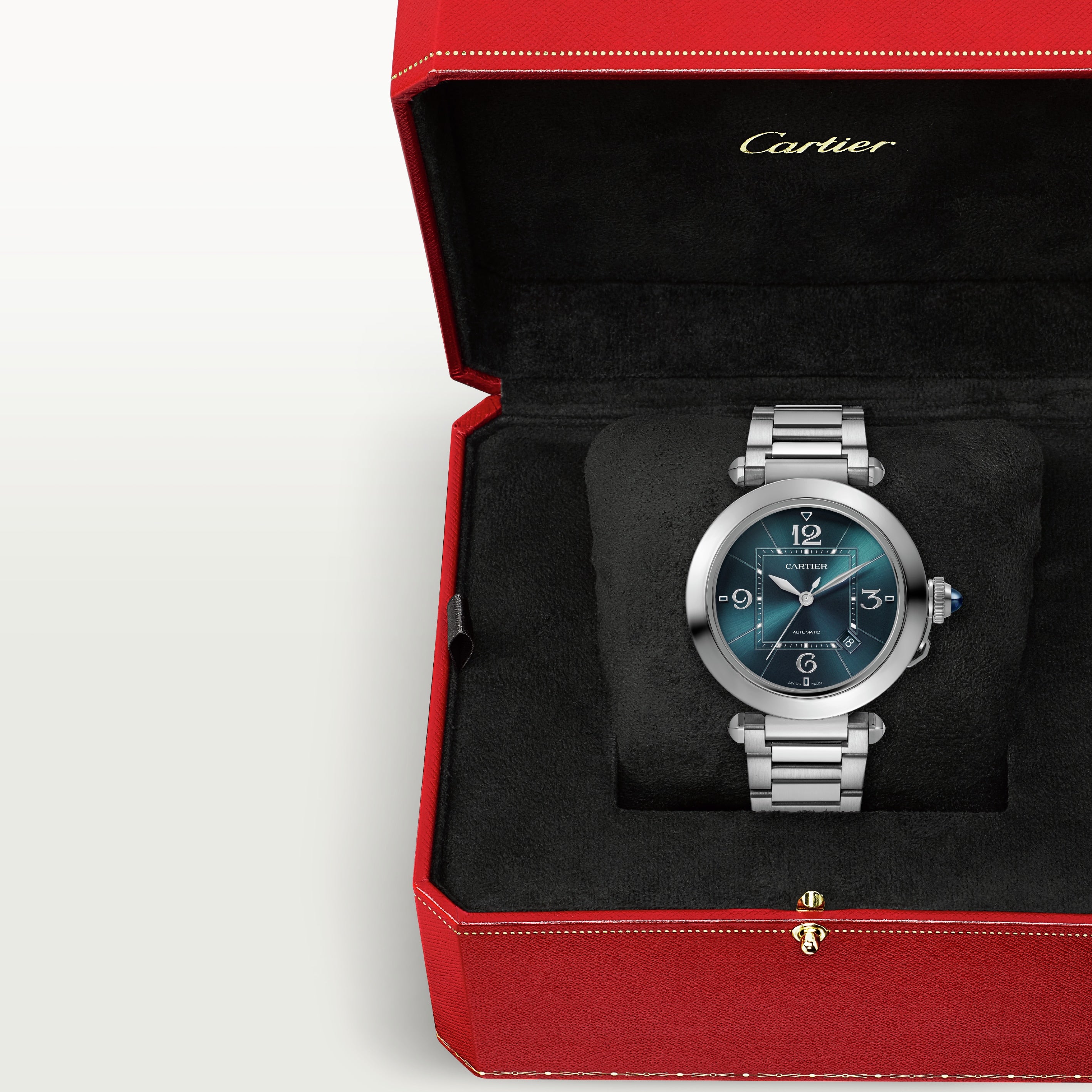 Orologio in acciaio Pasha de Cartier Cartier