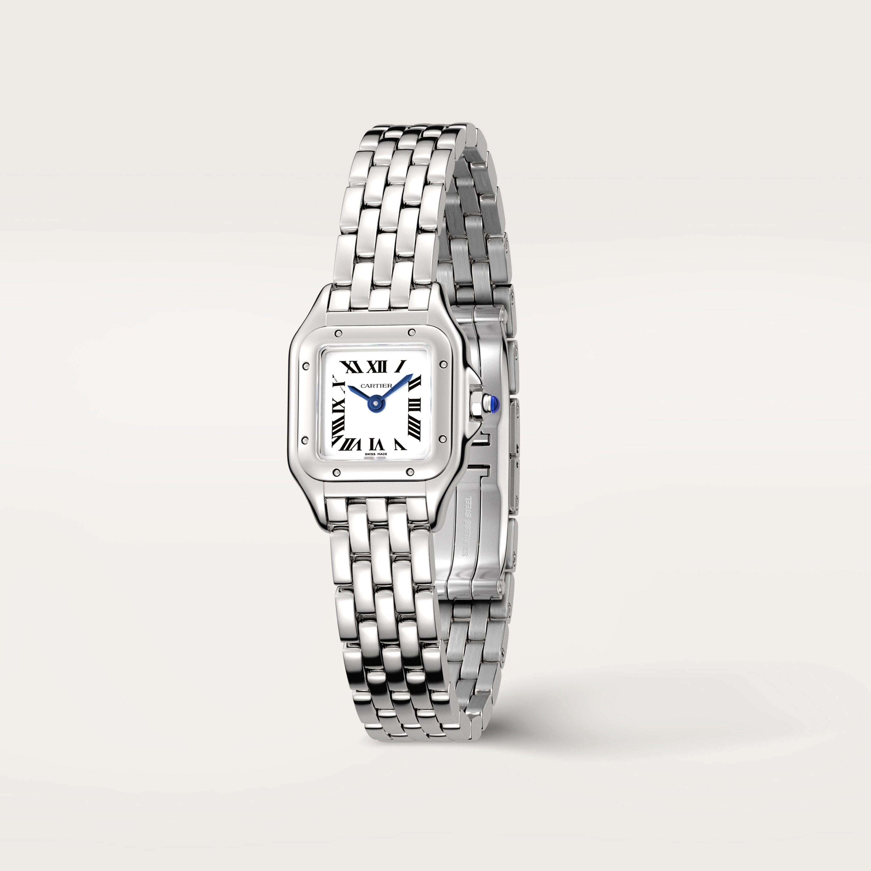Watch in steel Panthère de Cartier Cartier