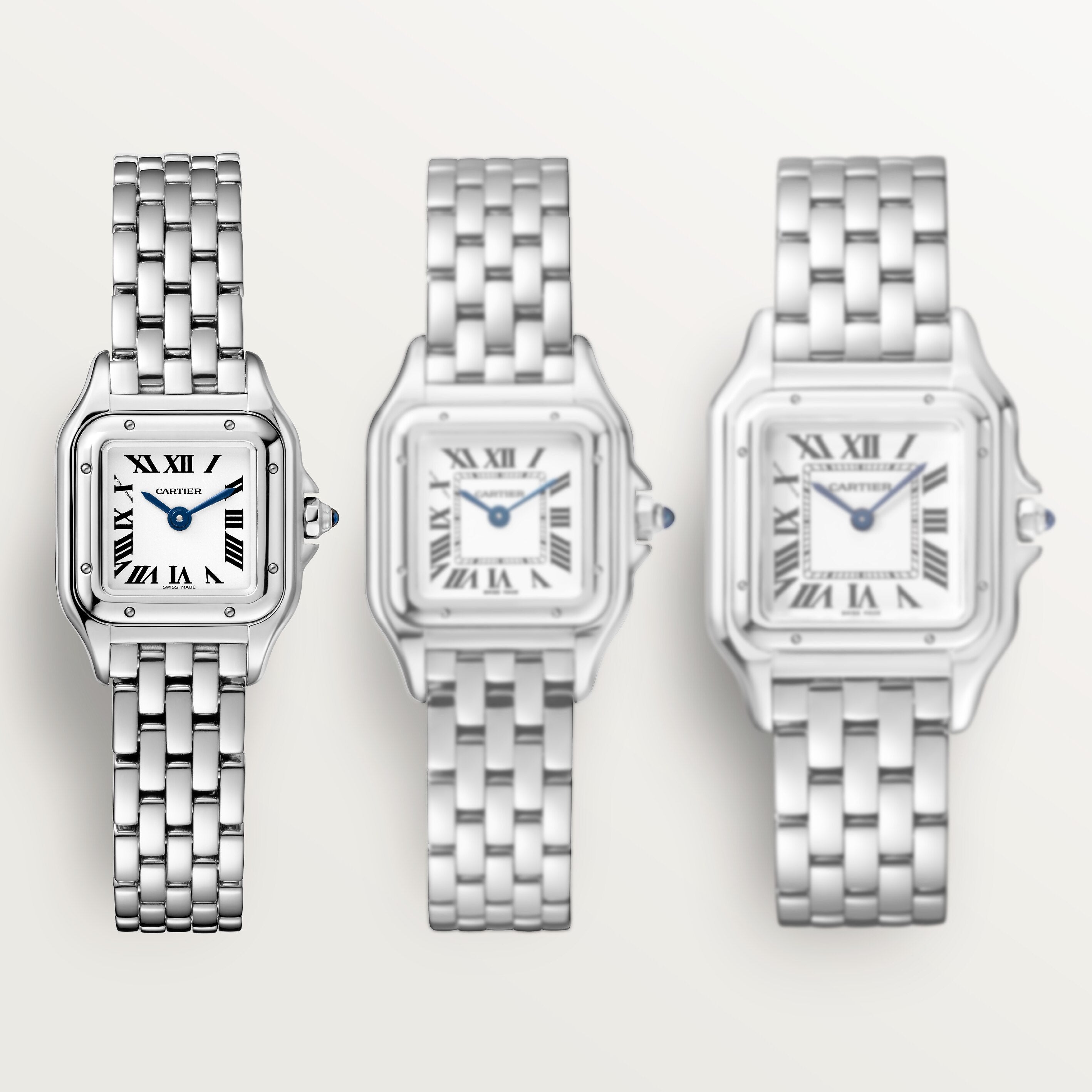 Orologio in acciaio Panthère de Cartier Cartier