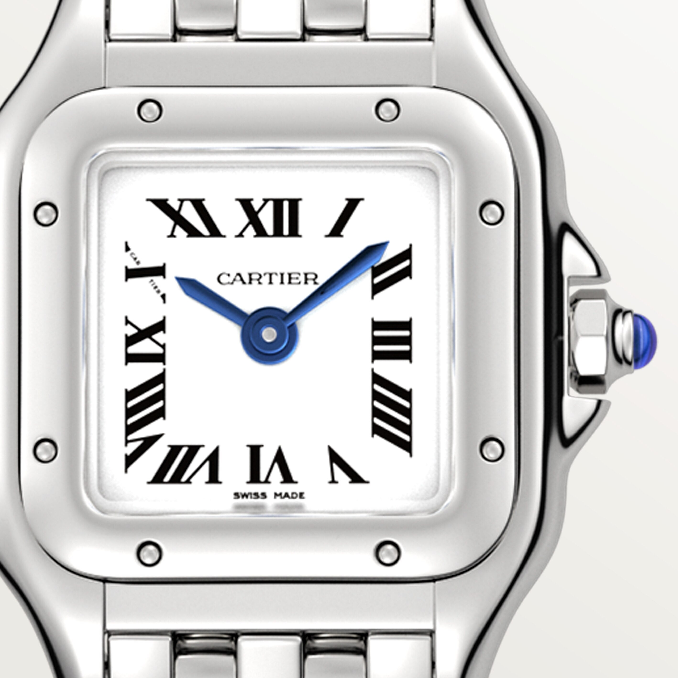 Watch in steel Panthère de Cartier Cartier